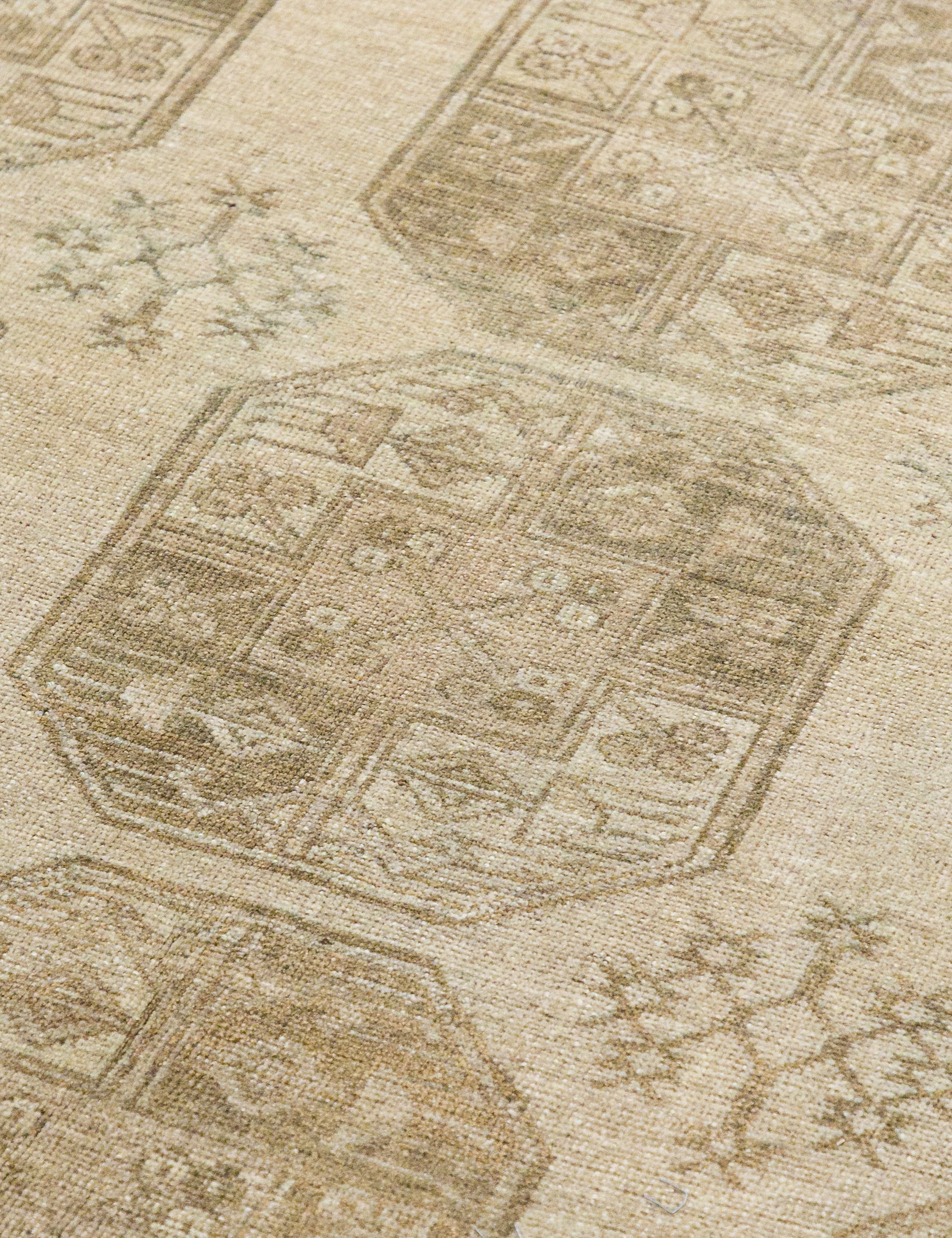Lulu and Georgia - Vintage Turkish Hand - Knotted Wool Rug No. 444, 7'5" x 9'10"
