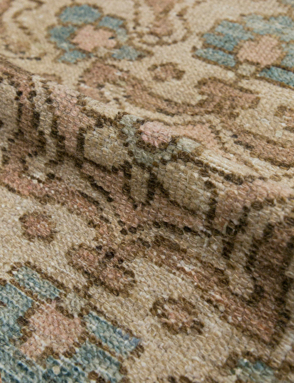 Lulu and Georgia - Vintage Turkish Hand - Knotted Wool Rug No. 445, 3'8" x 6'4"