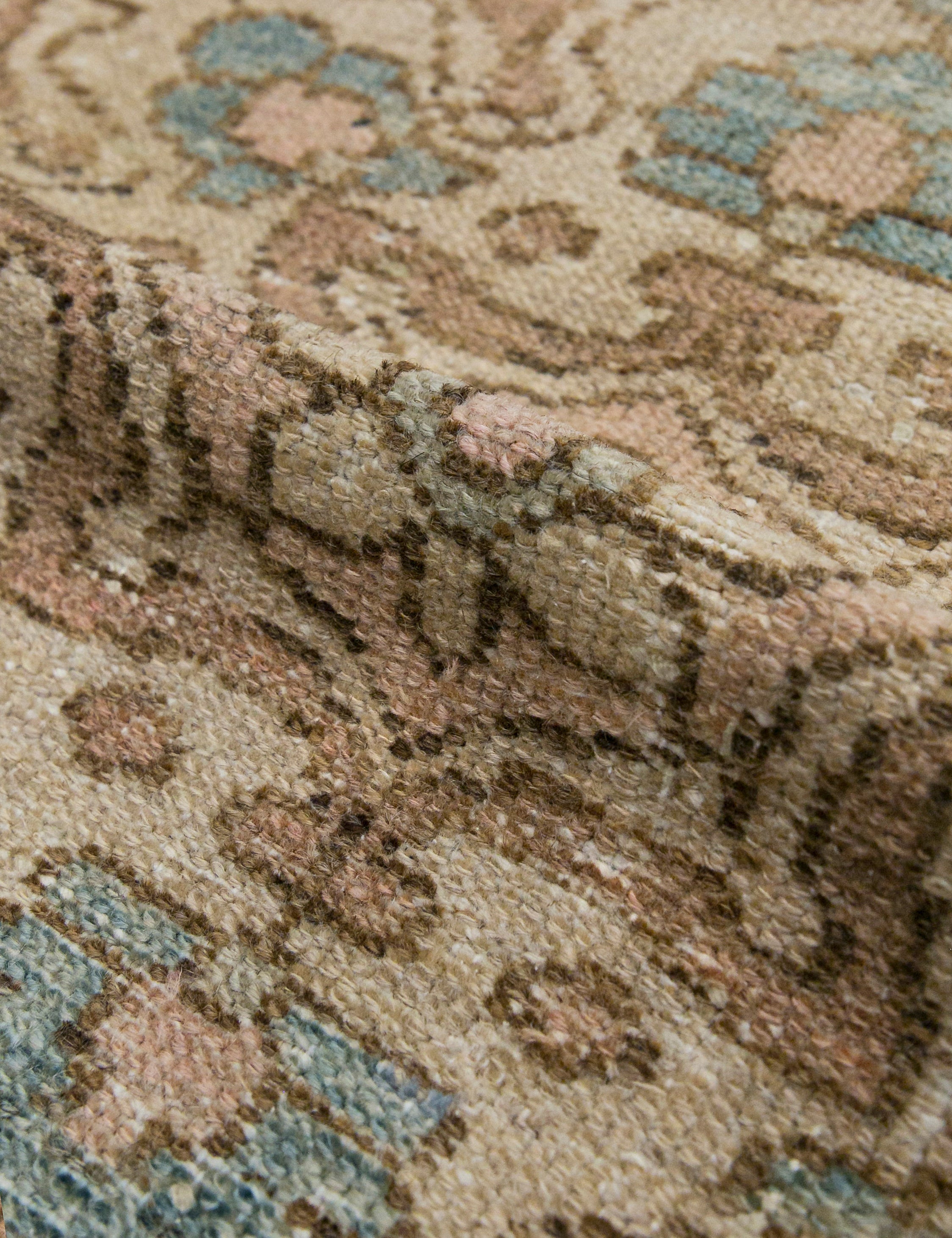 Lulu and Georgia - Vintage Turkish Hand - Knotted Wool Rug No. 445, 3'8" x 6'4"