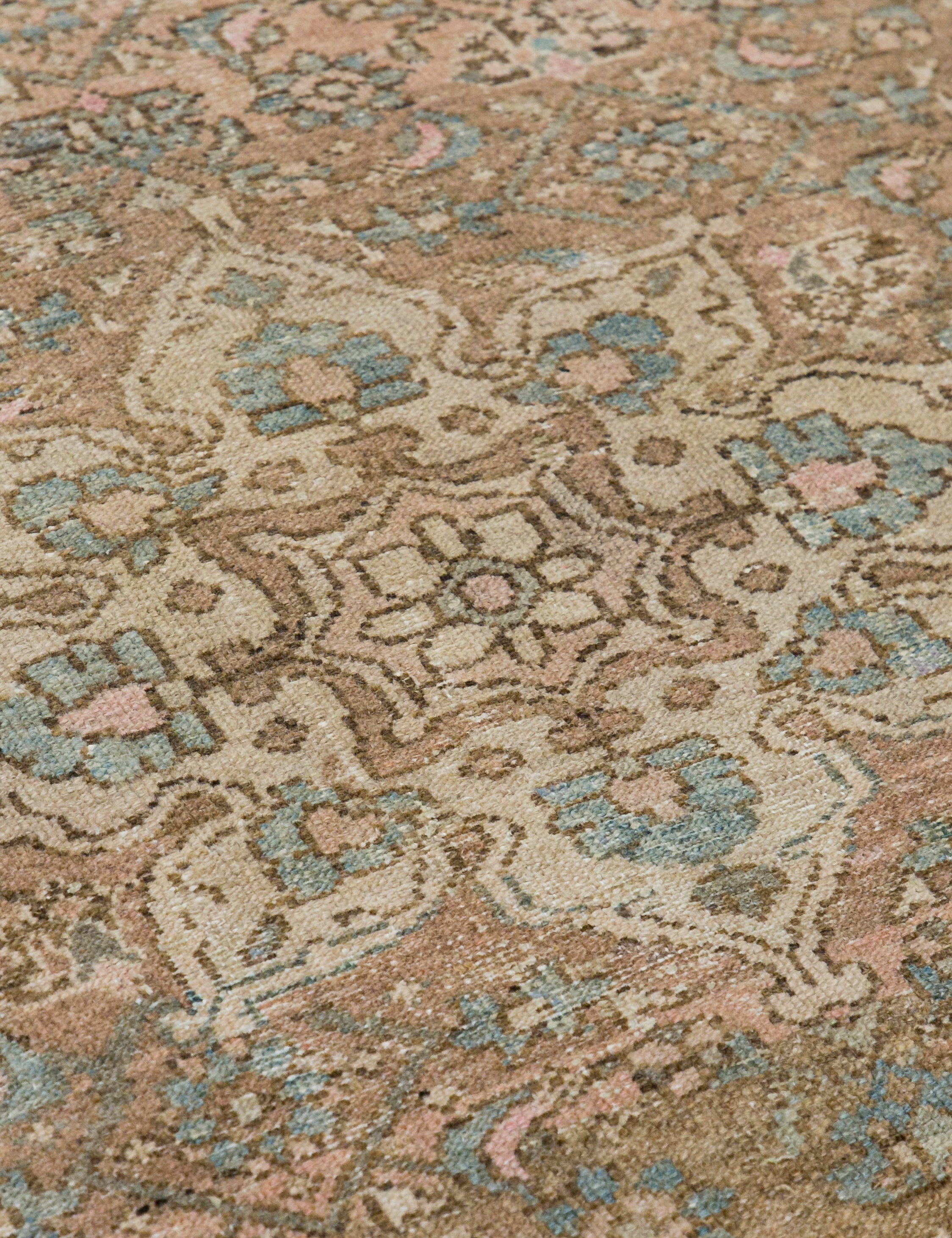 Lulu and Georgia - Vintage Turkish Hand - Knotted Wool Rug No. 445, 3'8" x 6'4"
