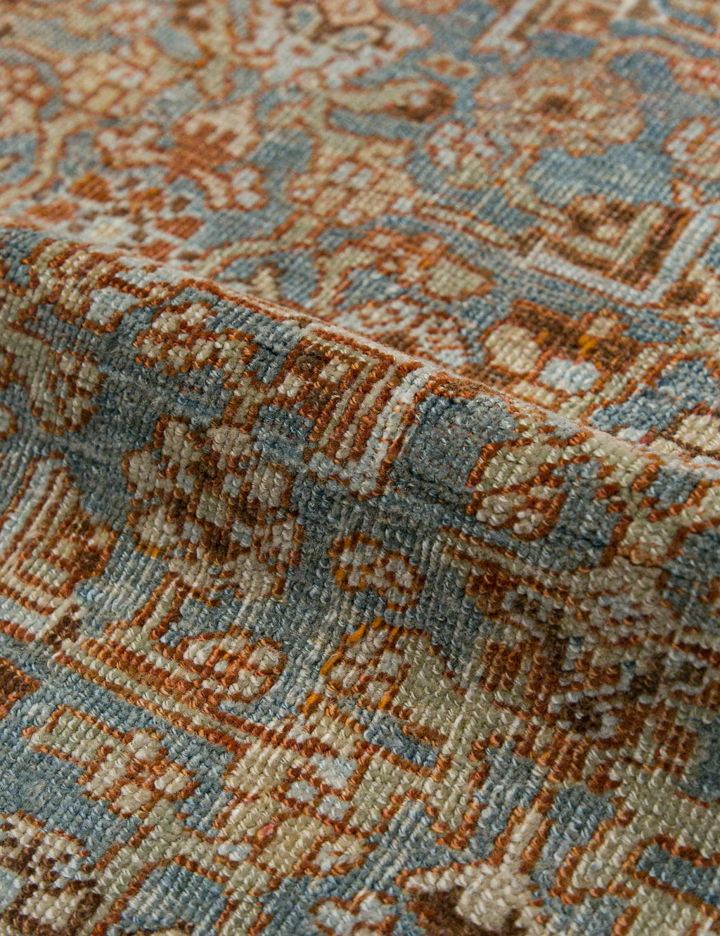 Lulu and Georgia - Vintage Turkish Hand - Knotted Wool Rug No. 448, 3'8" x 6'4"
