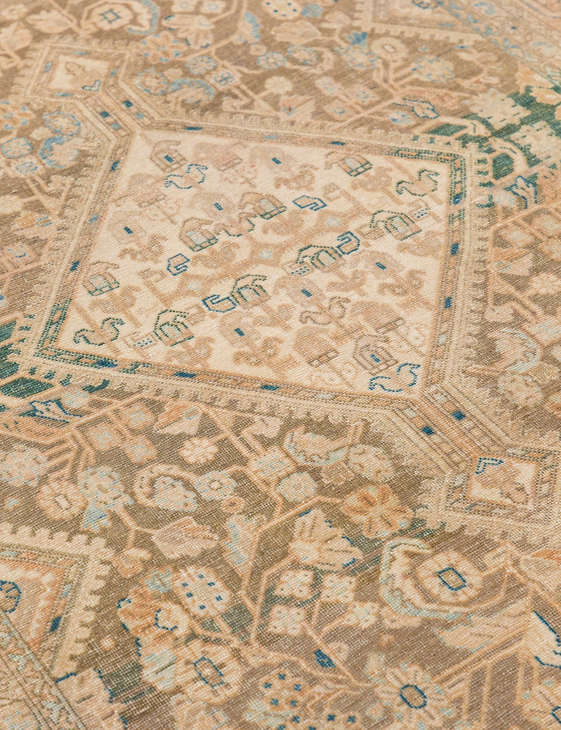 Lulu and Georgia - Vintage Turkish Hand - Knotted Wool Rug No. 452, 4' x 6'7"