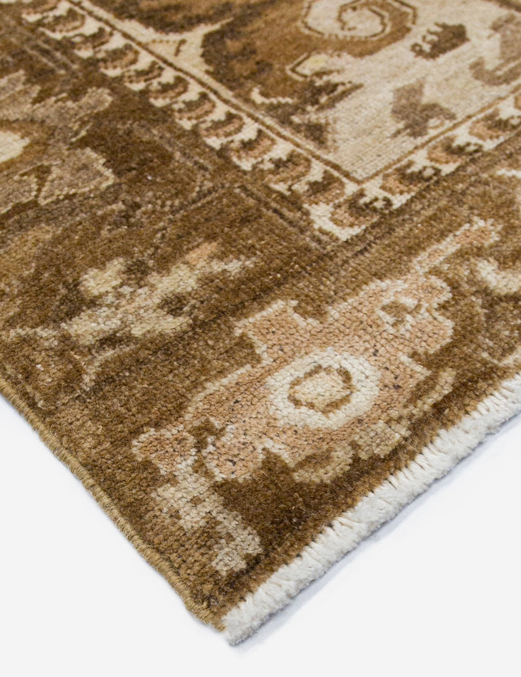 Lulu and Georgia - Vintage Turkish Hand - Knotted Wool Rug No. 455, 5'3" x 7'9"