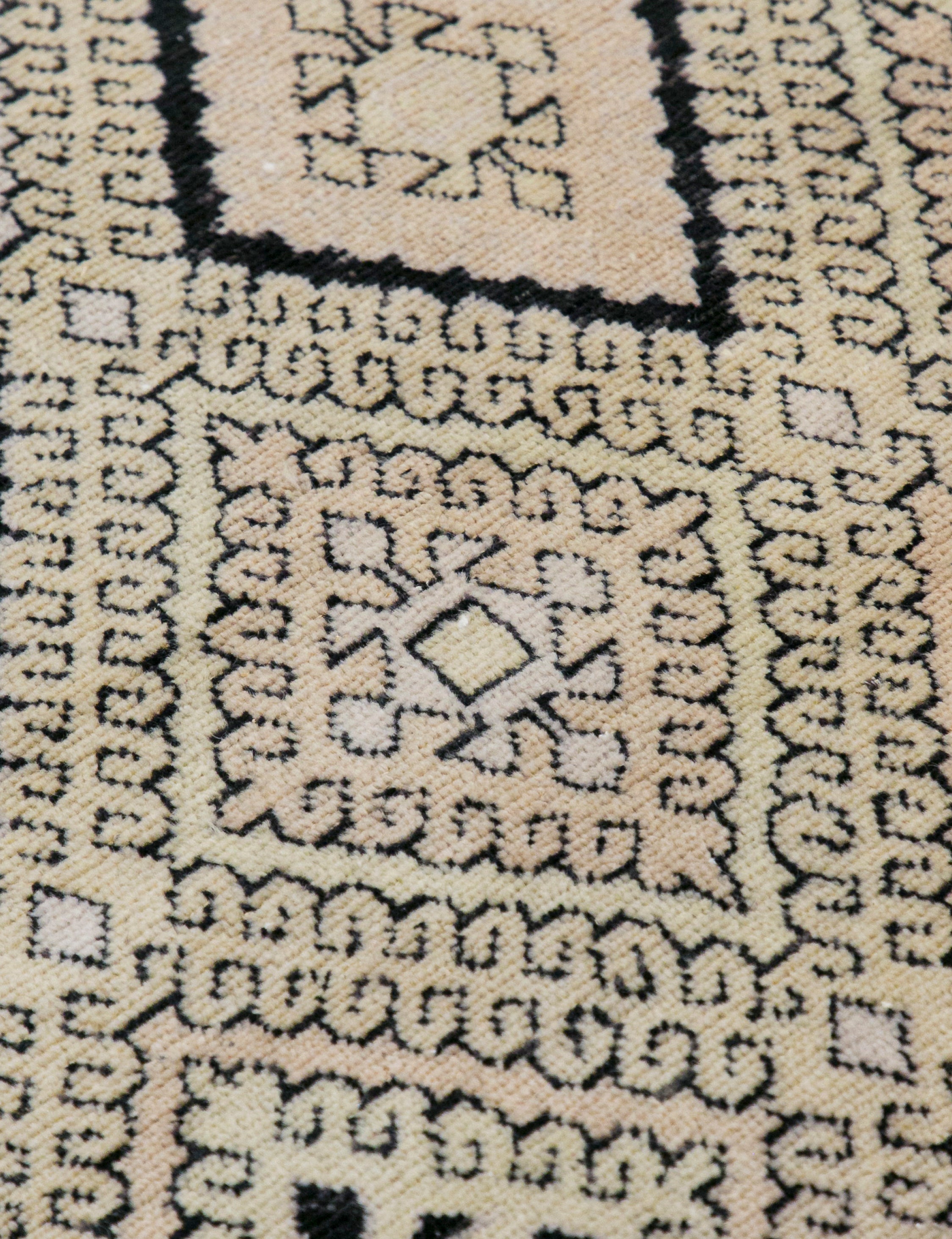 Lulu and Georgia - Vintage Turkish Hand - Knotted Wool Rug No. 456, 4'5" x 6'1"