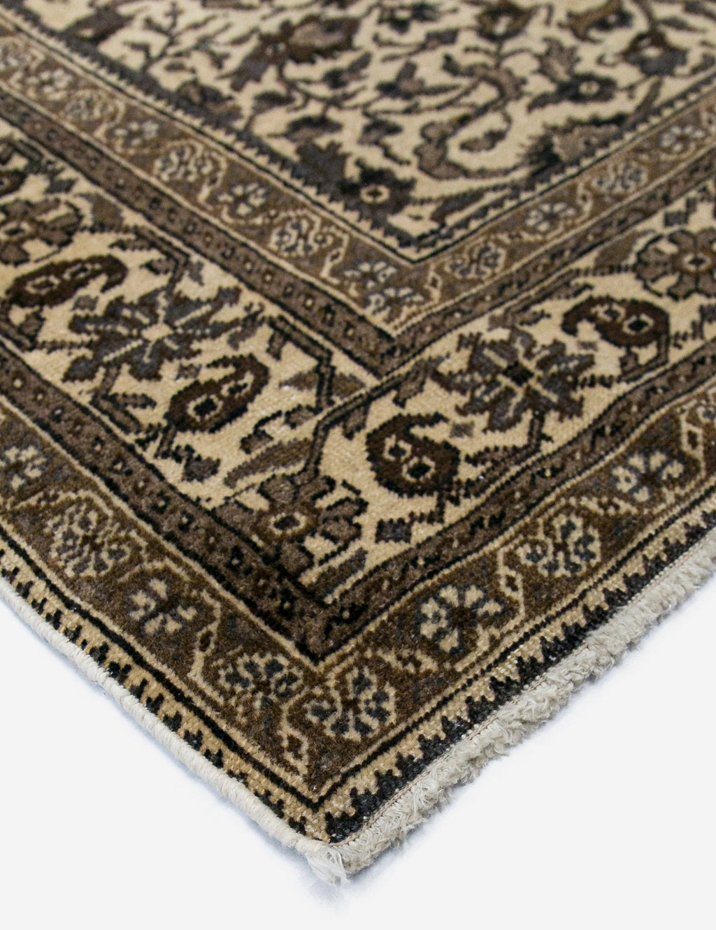 Lulu and Georgia - Vintage Turkish Hand - Knotted Wool Rug No. 458, 4'11" x 7'3"
