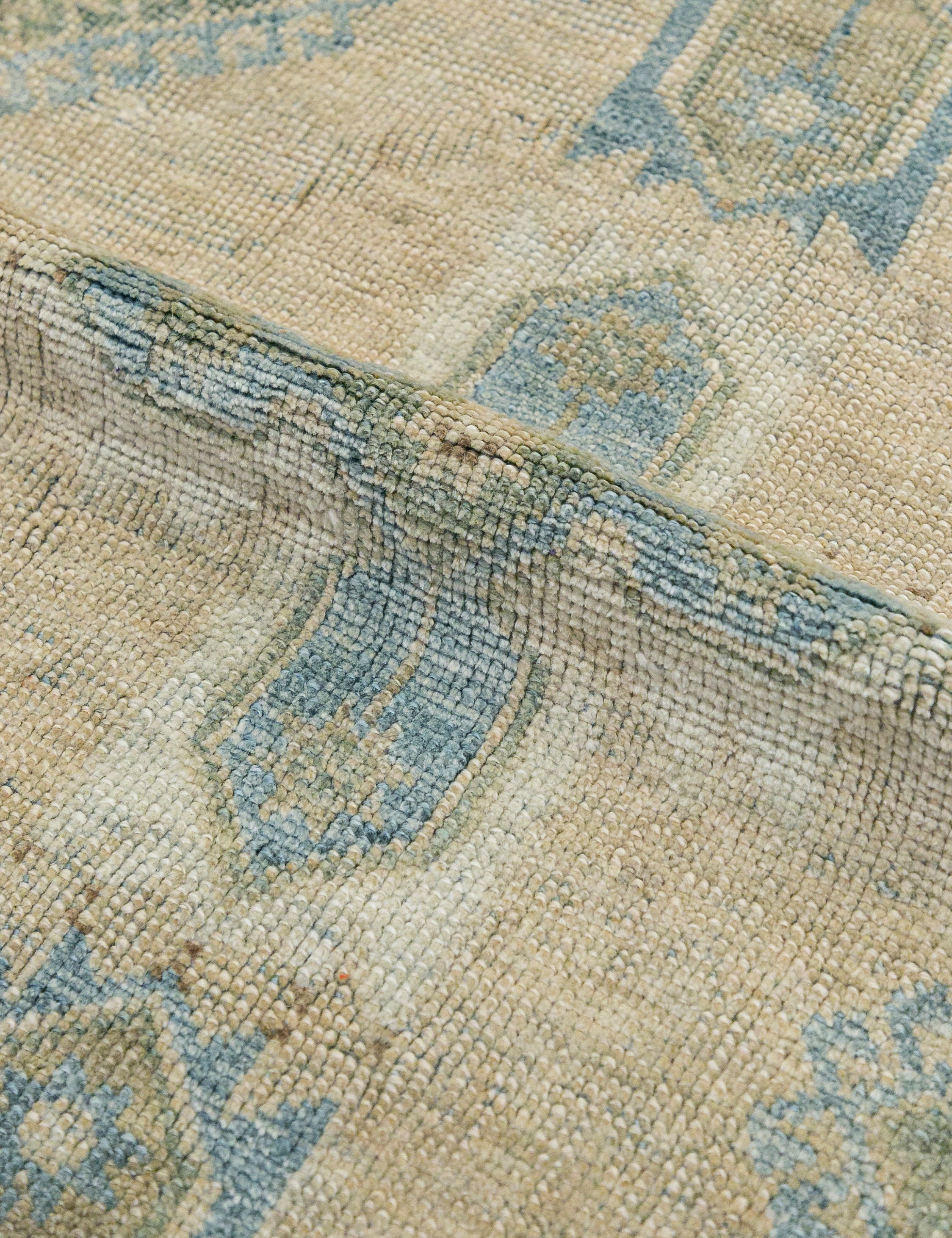 Lulu and Georgia - Vintage Turkish Hand - Knotted Wool Rug No. 459, 4'4" x 6'7"