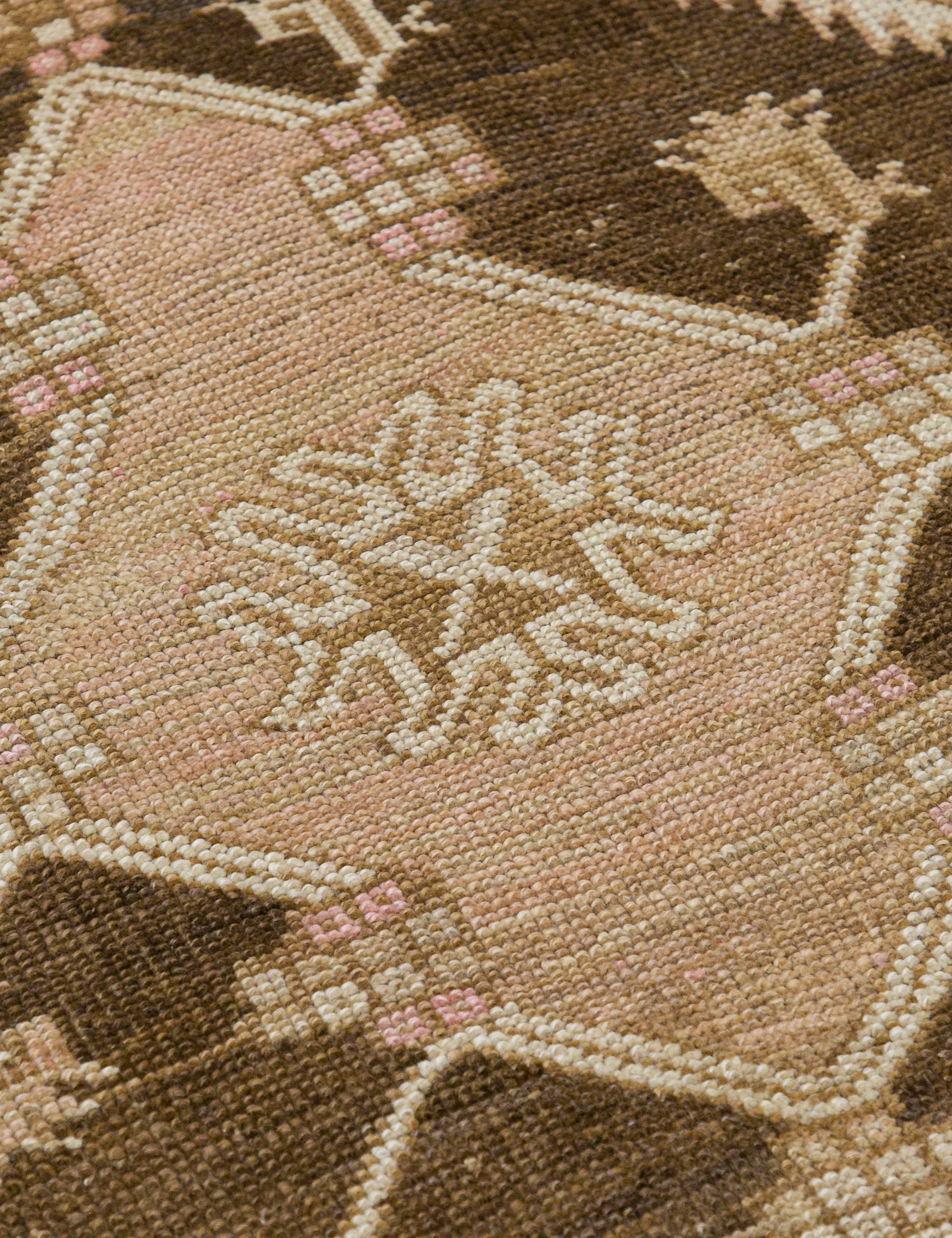 Lulu and Georgia - Vintage Turkish Hand - Knotted Wool Runner Rug No. 240, 2'10" x 10'2"