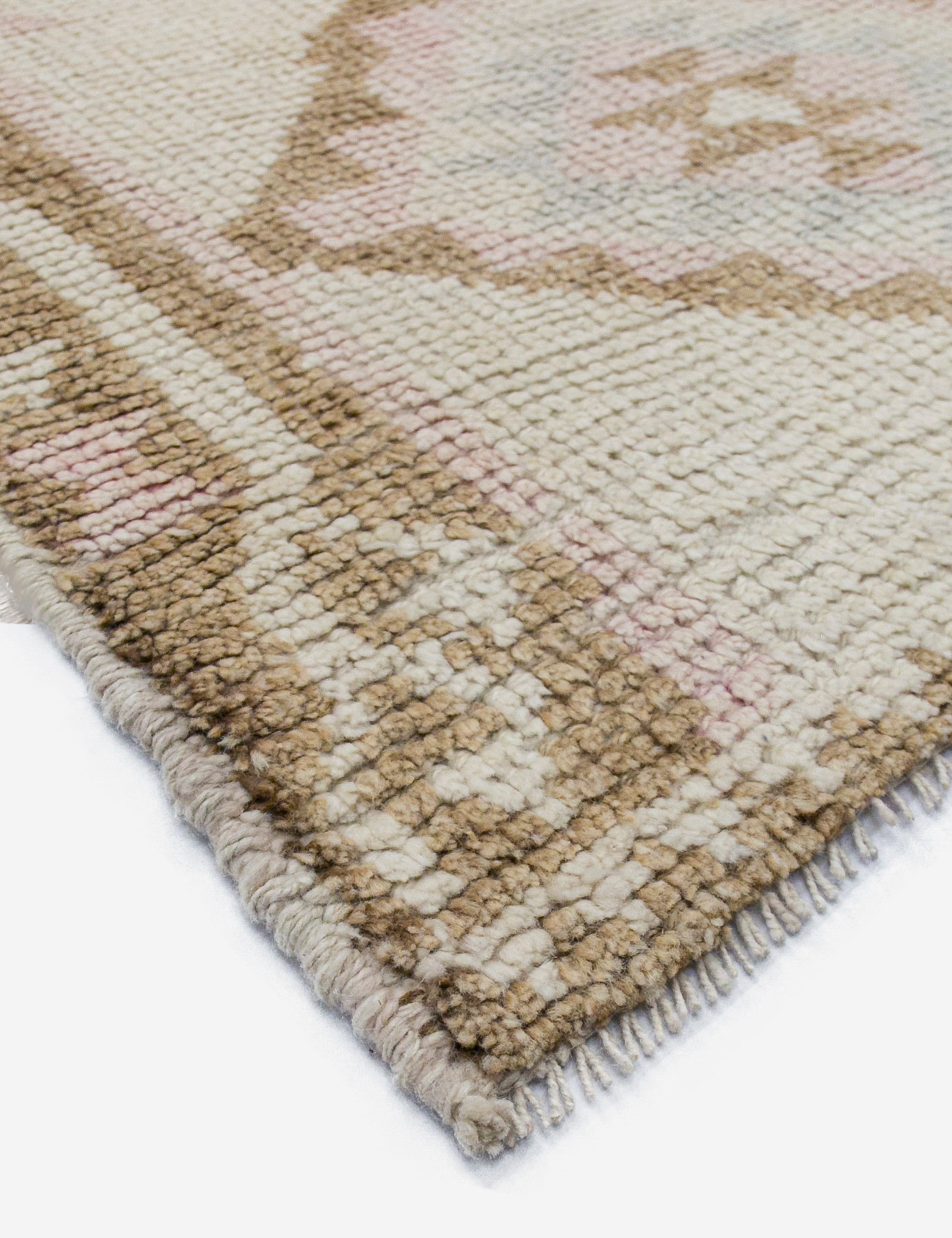 Lulu and Georgia - Vintage Turkish Hand - Knotted Wool Runner Rug No. 244, 2'12" x 10'12"