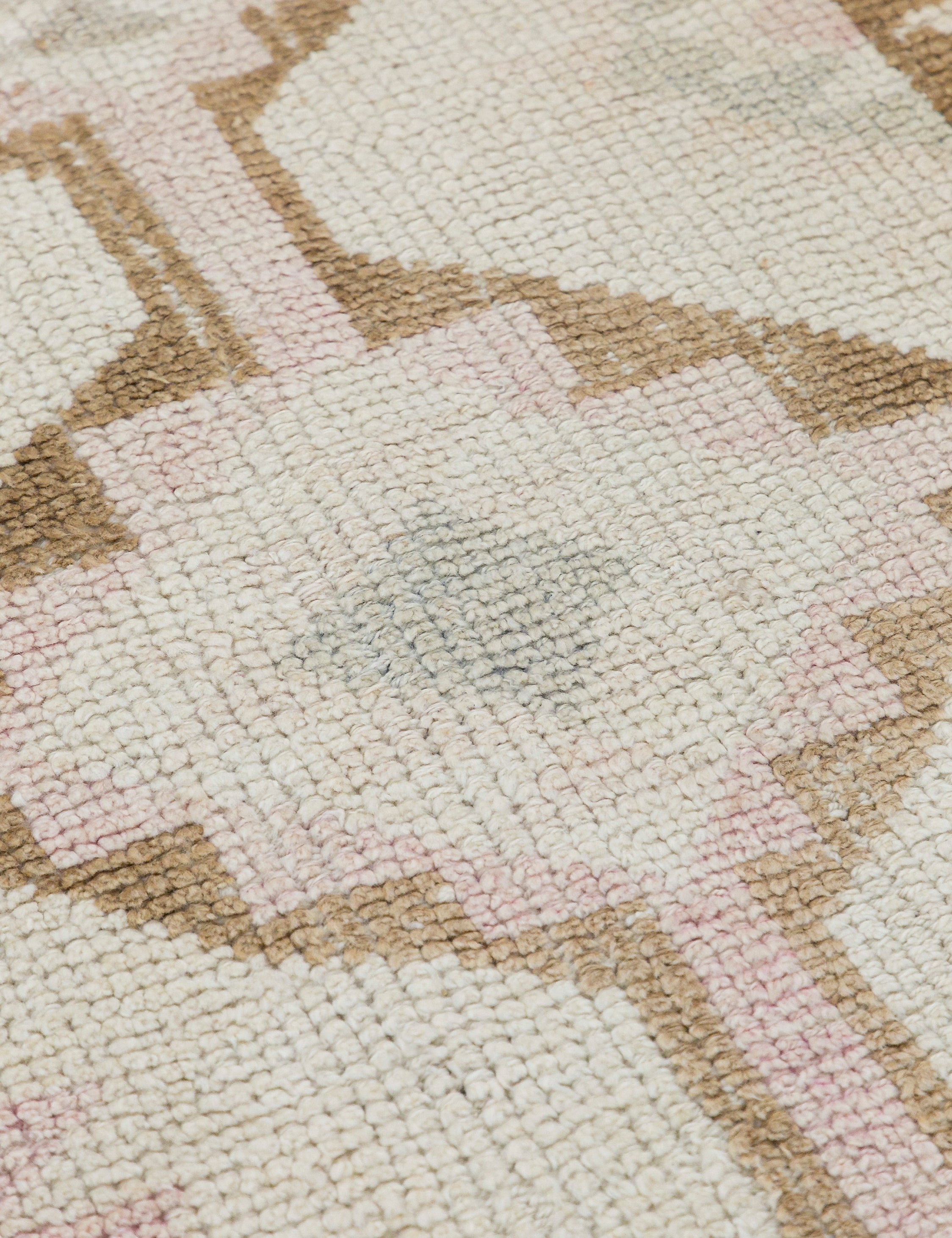 Lulu and Georgia - Vintage Turkish Hand - Knotted Wool Runner Rug No. 244, 2'12" x 10'12"