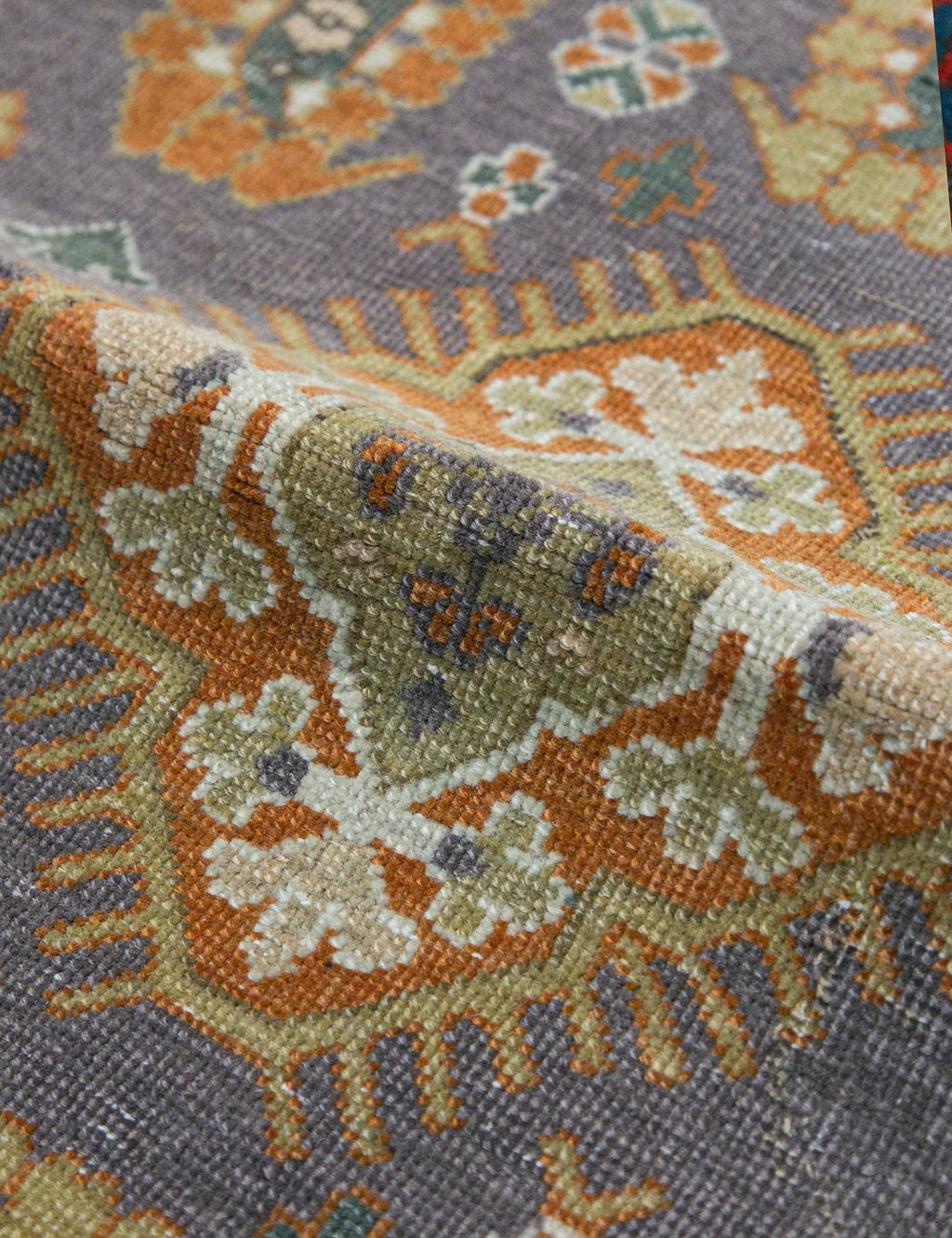 Lulu and Georgia - Vintage Turkish Hand - Knotted Wool Rug No. 461, 3'4" x 4'7"