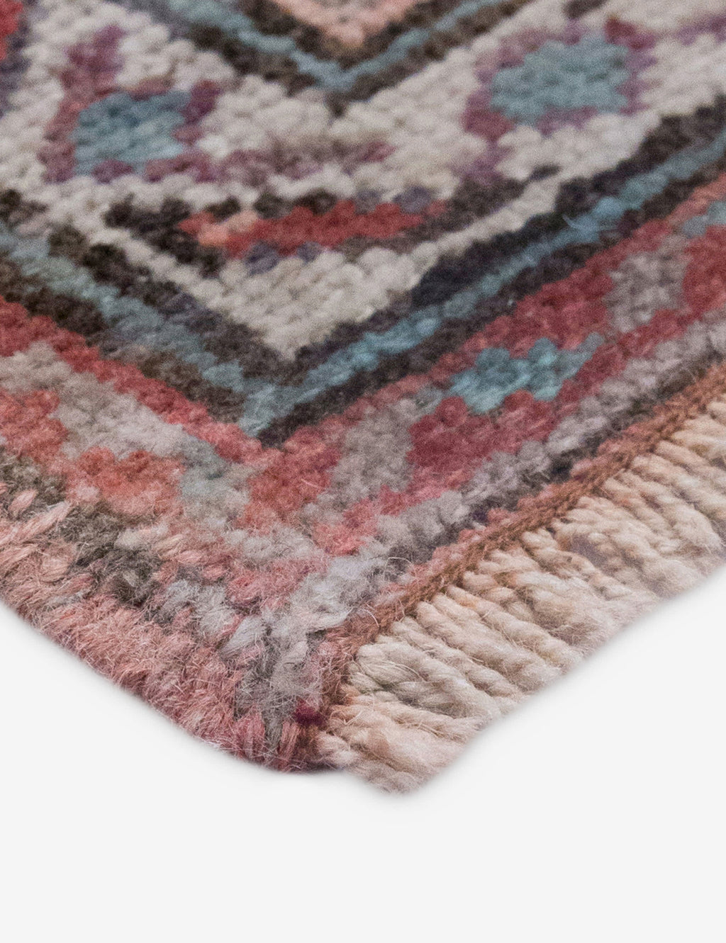 Lulu and Georgia - Vintage Turkish Hand - Knotted Wool Rug No. 585, 5'9" x 10'6"