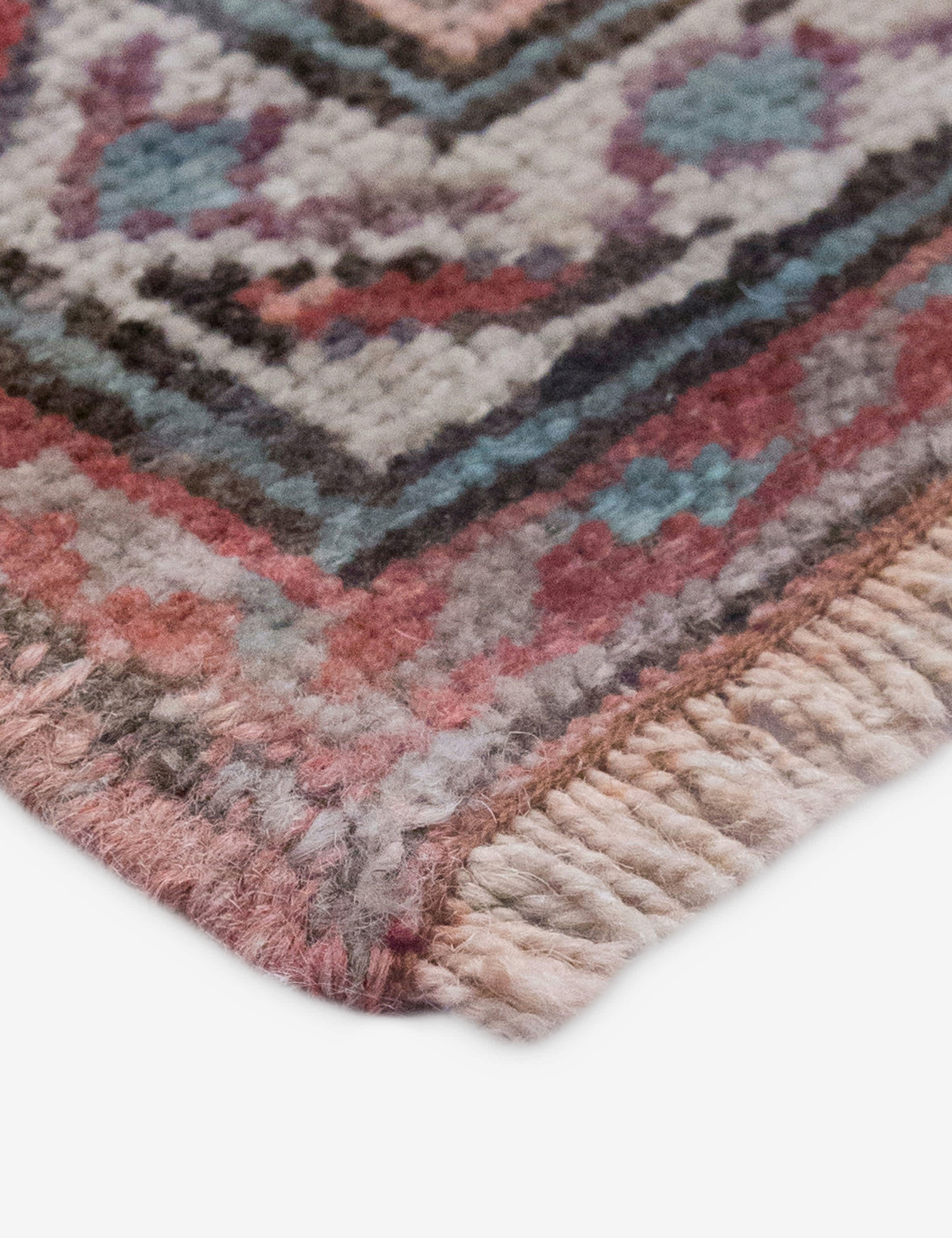 Lulu and Georgia - Vintage Turkish Hand - Knotted Wool Rug No. 585, 5'9" x 10'6"