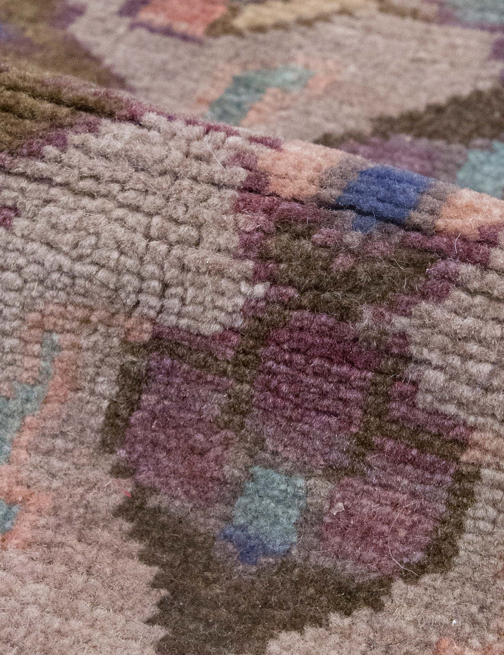Lulu and Georgia - Vintage Turkish Hand - Knotted Wool Rug No. 585, 5'9" x 10'6"