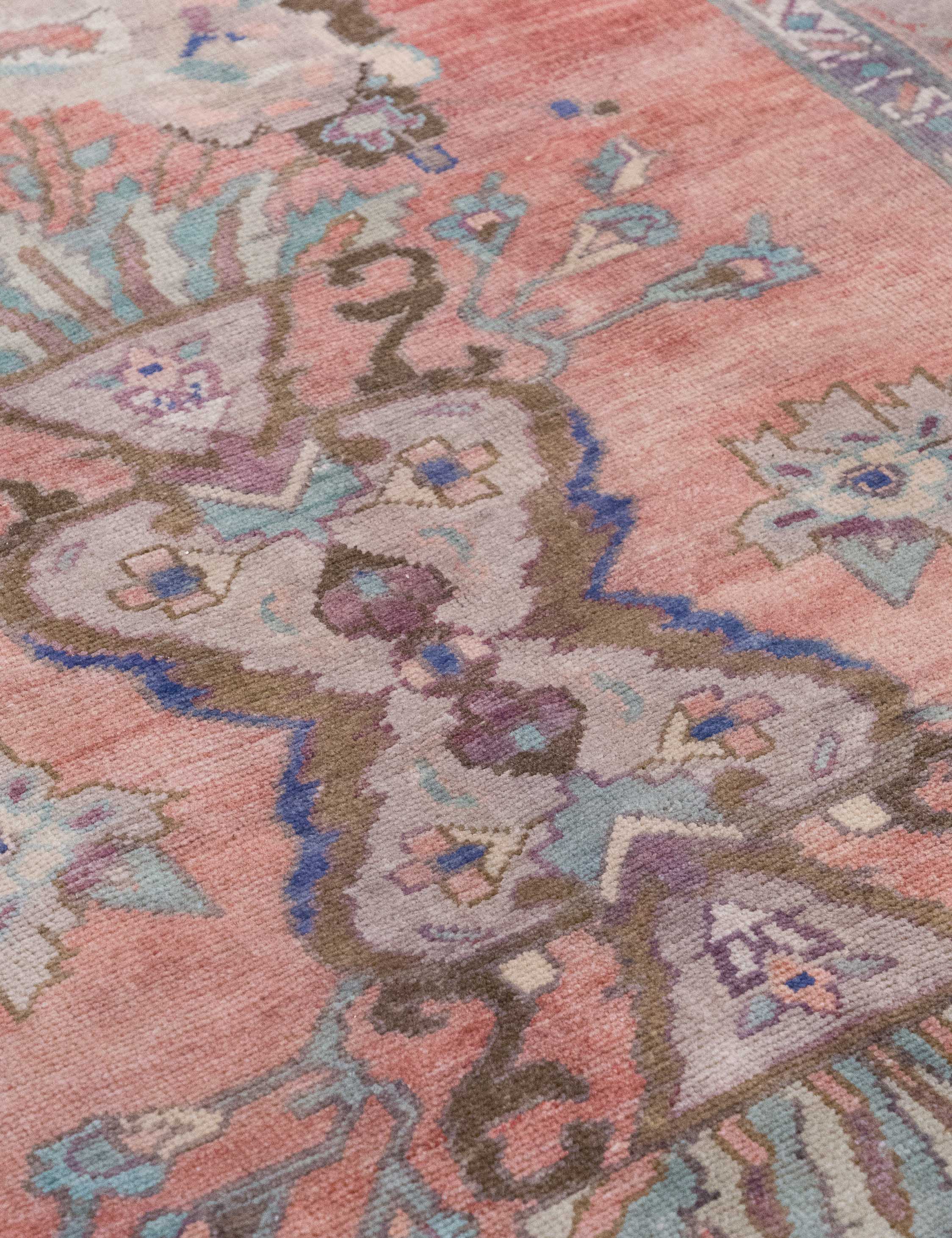 Lulu and Georgia - Vintage Turkish Hand - Knotted Wool Rug No. 585, 5'9" x 10'6"