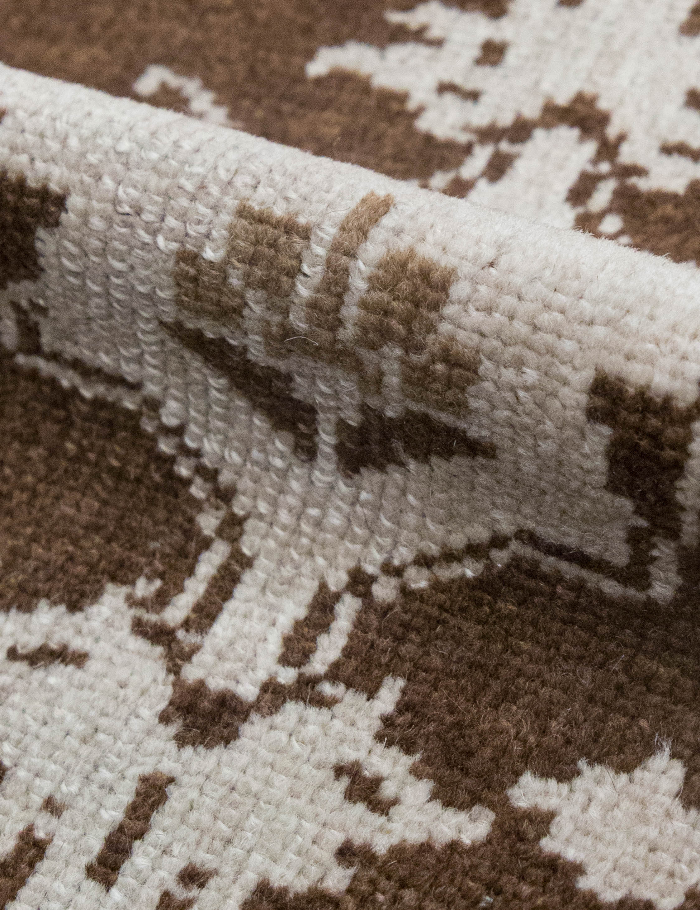 Lulu and Georgia - Vintage Turkish Hand - Knotted Wool Rug No. 589, 3'8" x 7'2"