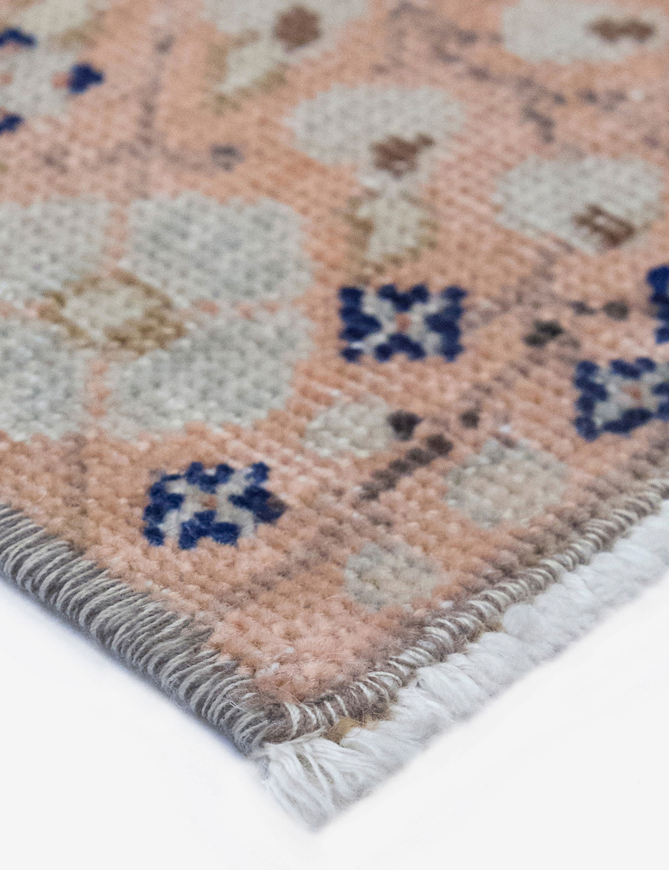 Lulu and Georgia - Vintage Turkish Hand - Knotted Wool Rug No. 592, 4'6" x 6'9"