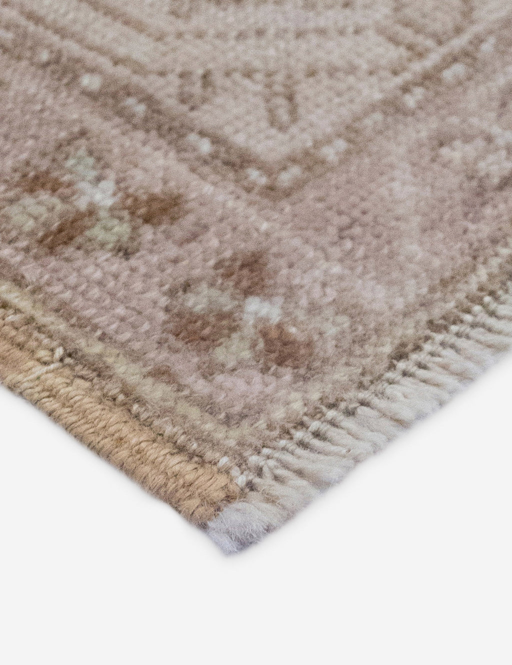 Lulu and Georgia - Vintage Turkish Hand - Knotted Wool Rug No. 594, 4' x 7'7"