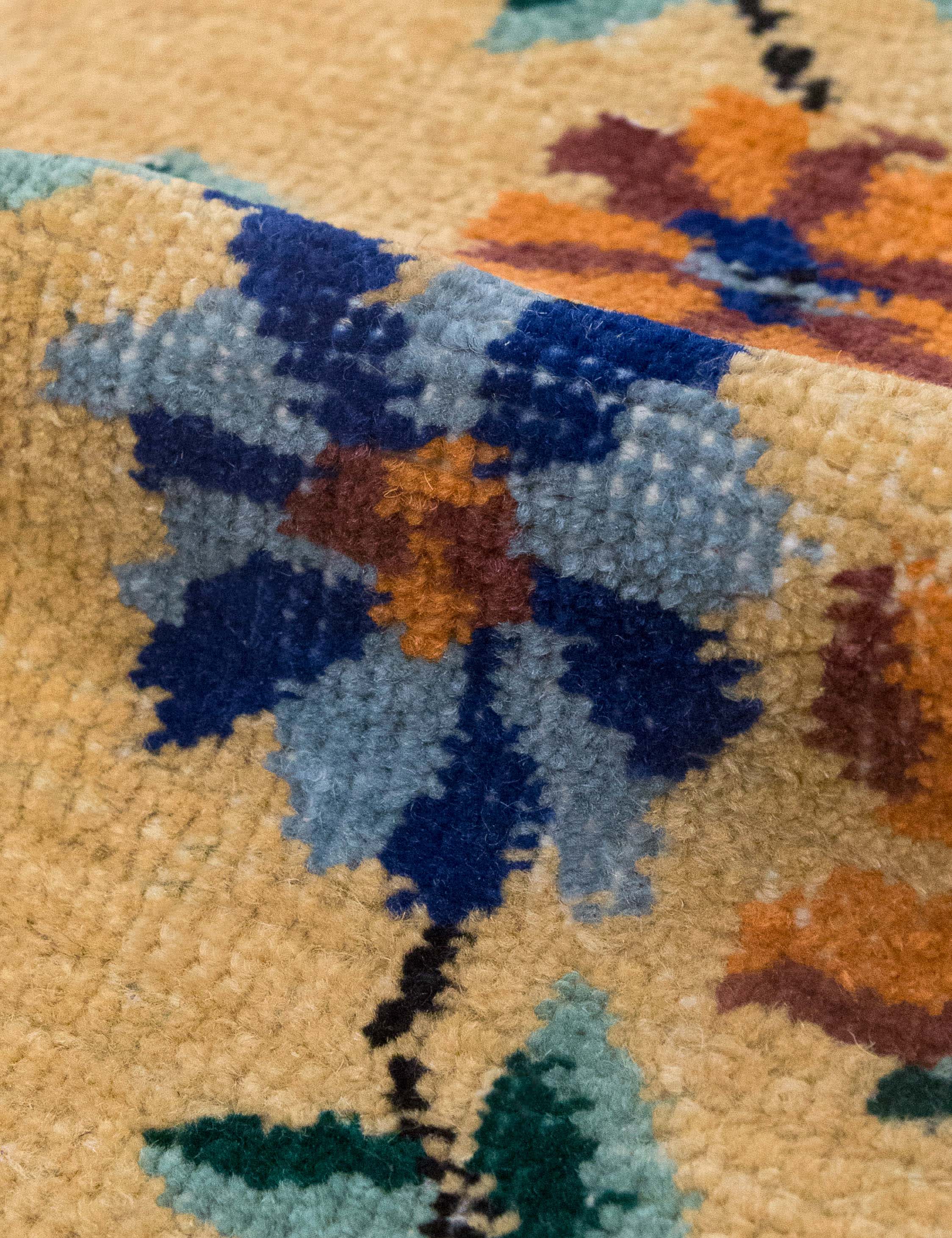 Lulu and Georgia - Vintage Turkish Hand - Knotted Wool Rug No. 597, 3'3" x 6'5"