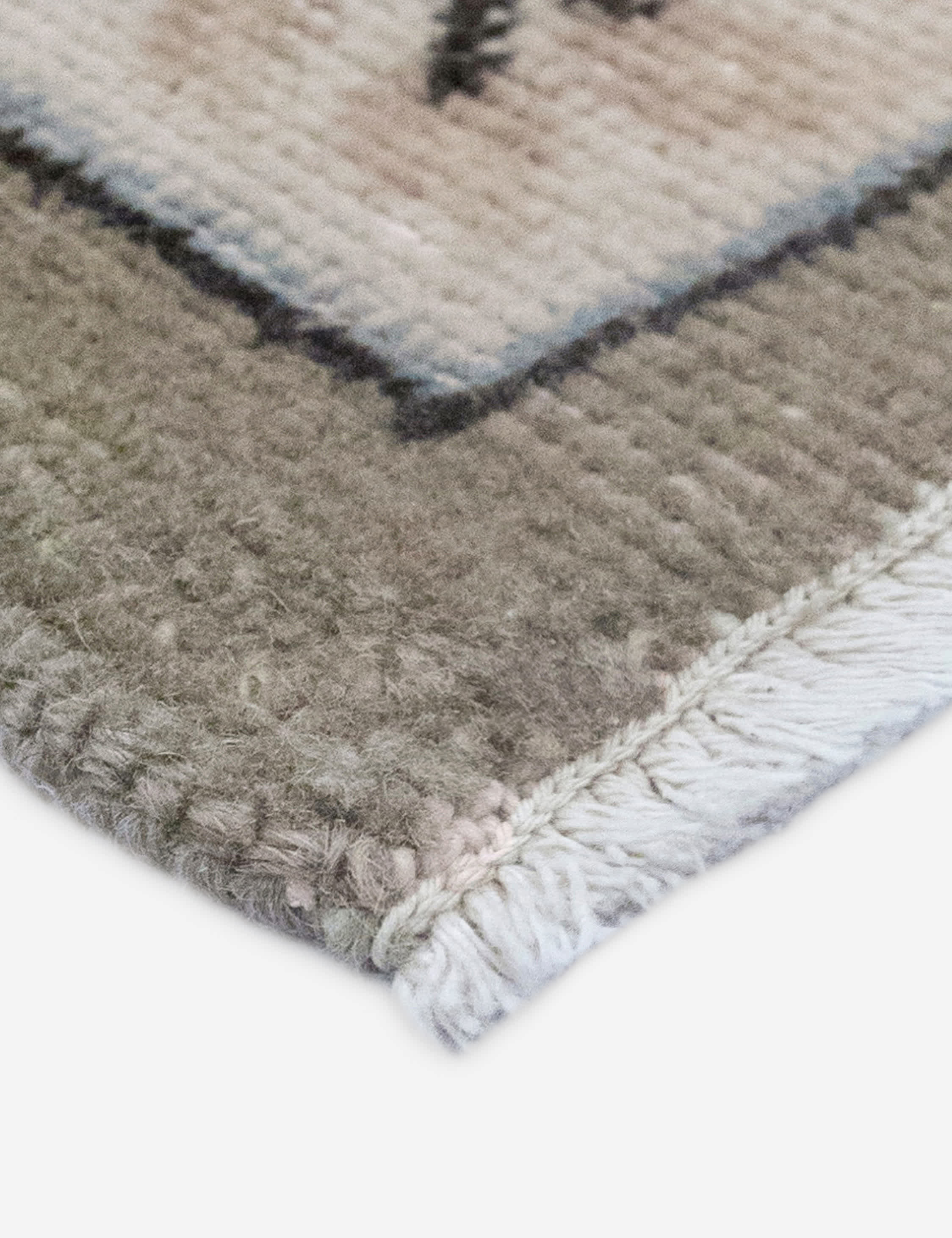 Lulu and Georgia - Vintage Turkish Hand - Knotted Wool Rug No. 598, 4'2" x 7'3"