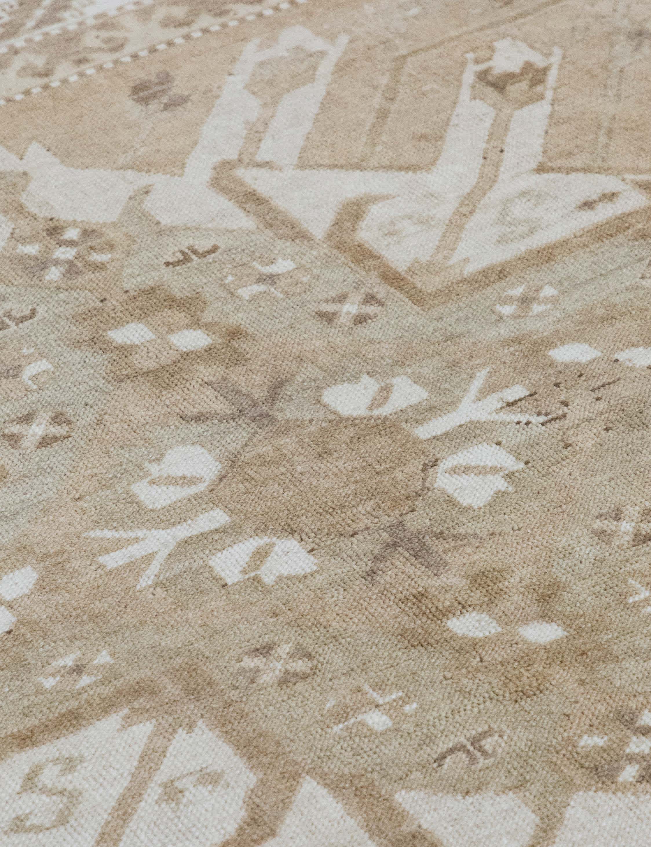 Lulu and Georgia - Vintage Turkish Hand - Knotted Wool Rug No. 603, 6'1" x 9'9"