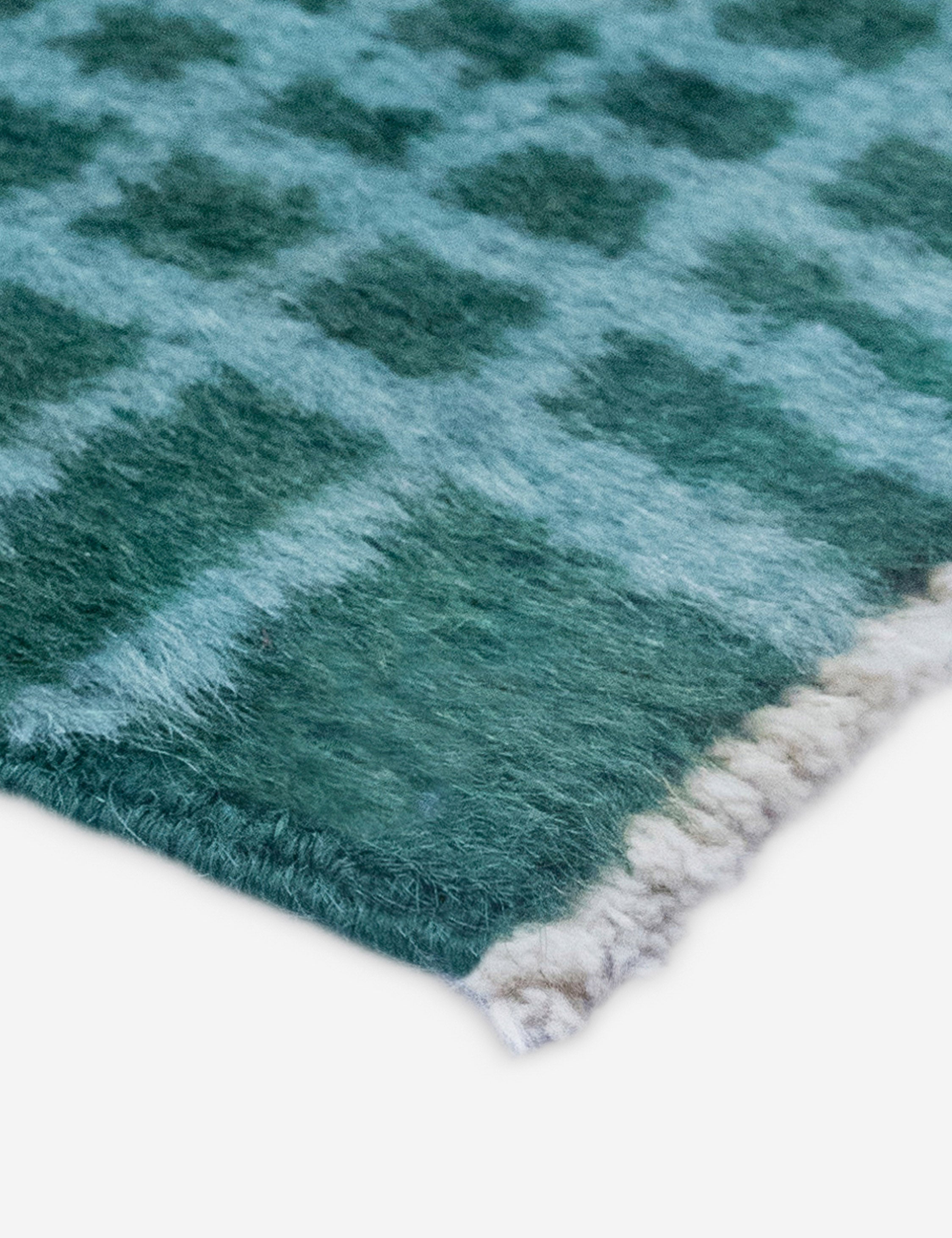 Lulu and Georgia - Vintage Turkish Hand - Knotted Wool Rug No. 604, 6'10" x 10'2"
