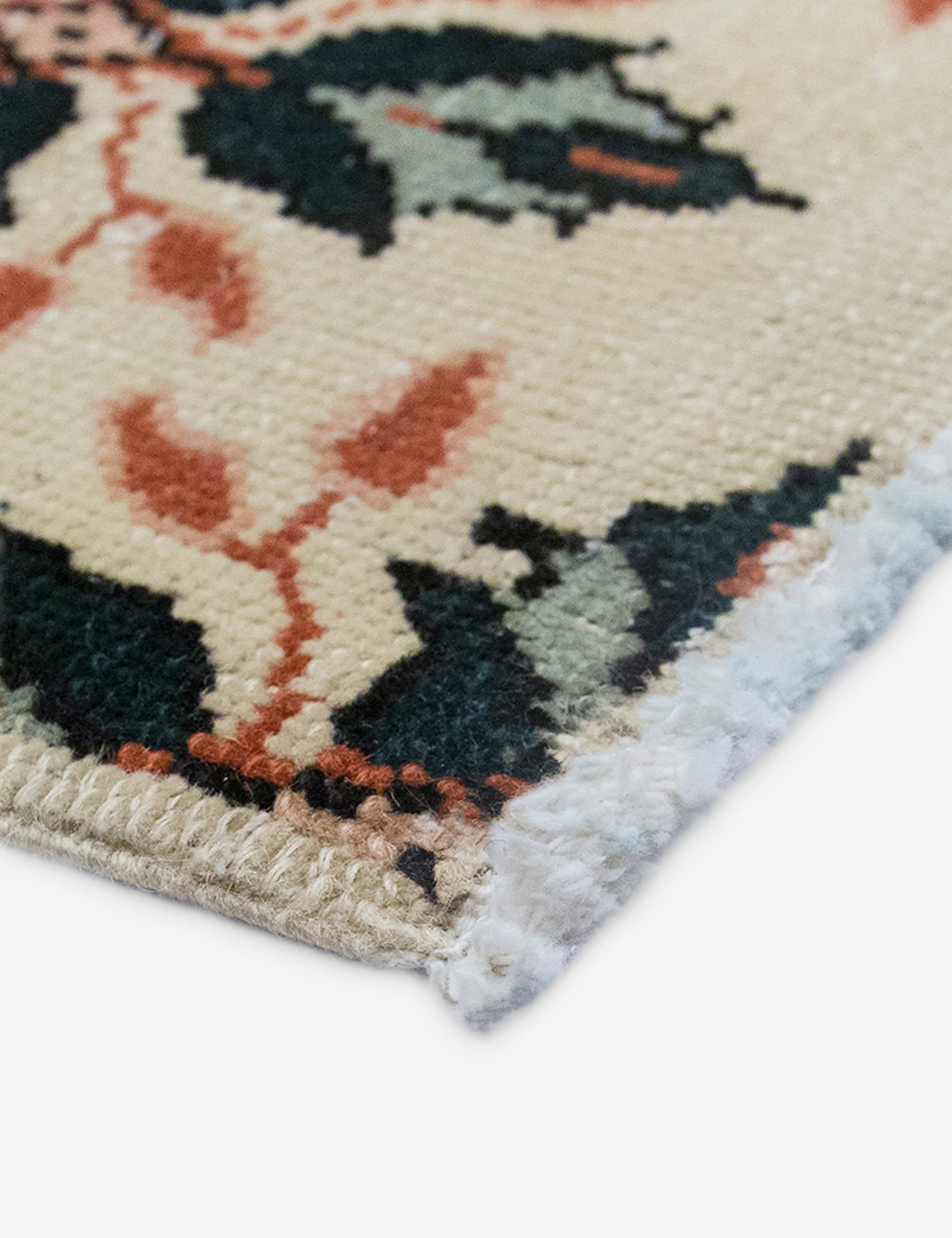 Lulu and Georgia - Vintage Turkish Hand - Knotted Wool Rug No. 605, 7'3" x 9'10"