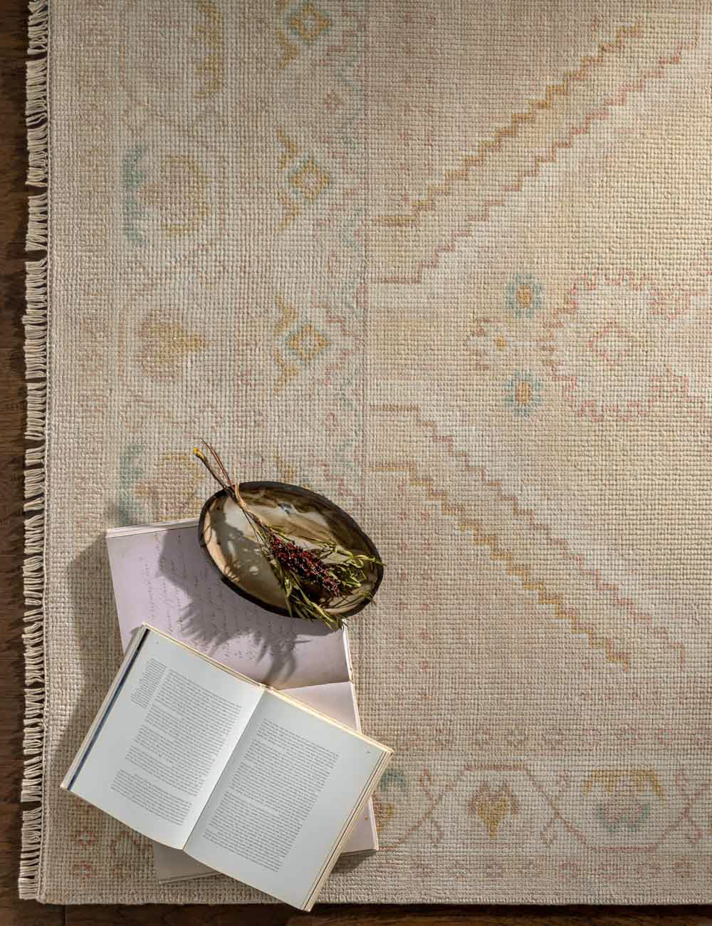 Lulu and Georgia - Lotus Hand - Knotted Wool - Blend Rug