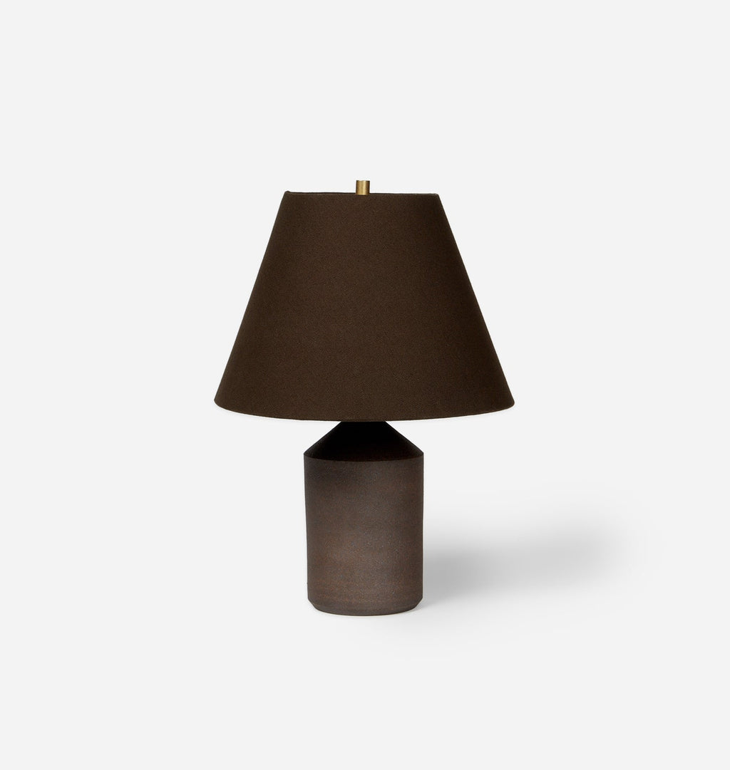 Amber Interiors - Ebony Akimbo Table Lamp