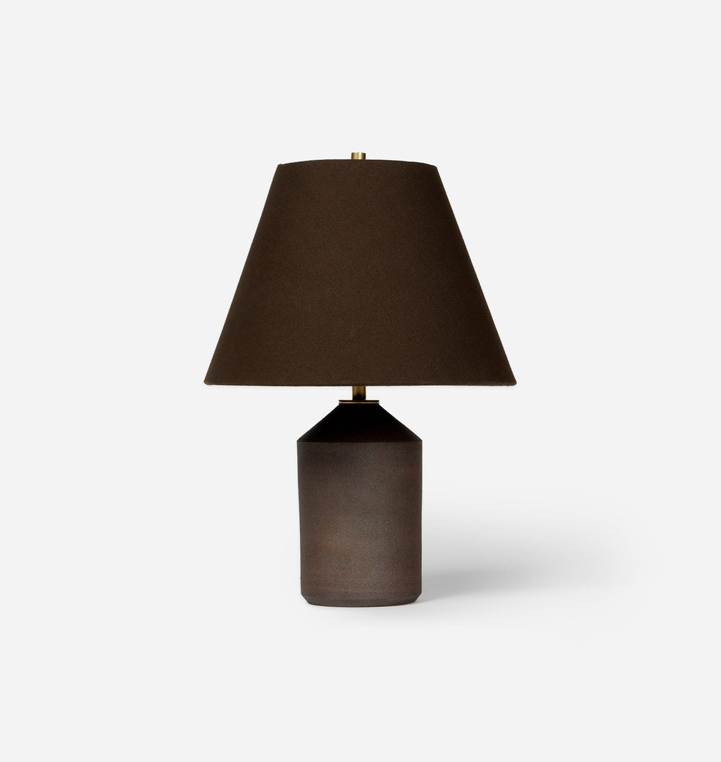Amber Interiors - Ebony Akimbo Table Lamp