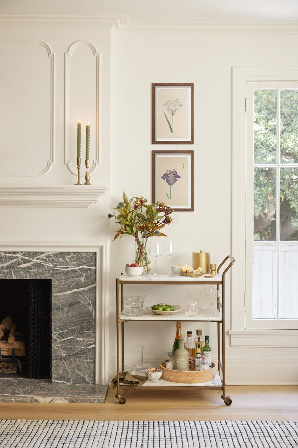 Lulu and Georgia - Vintage Japanese Iris No. 29 Wall Art by Miyoshi Manabu