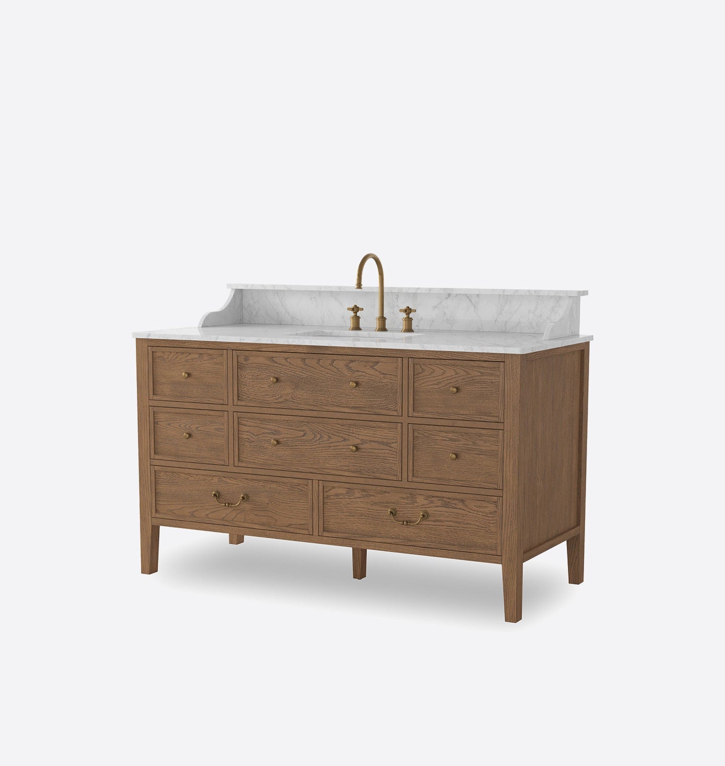 Amber Interiors - Elliston Single Wide Vanity