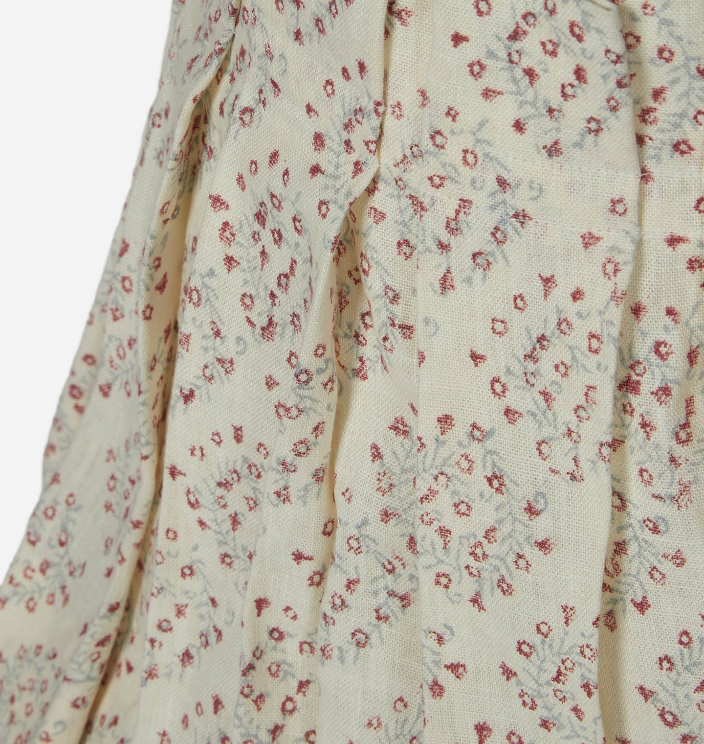 Amber Interiors - Floral Posy Linen Table Lamp Shade
