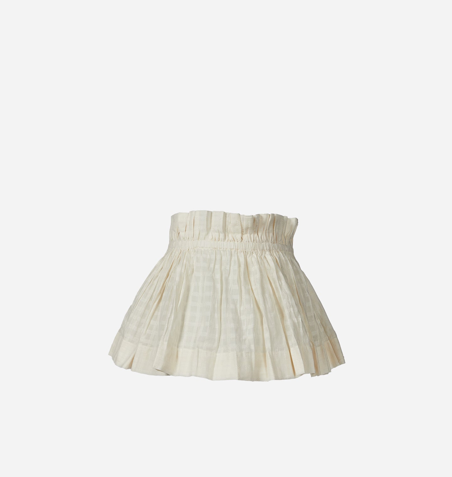 Amber Interiors - Checked Cotton Table Lamp Shade