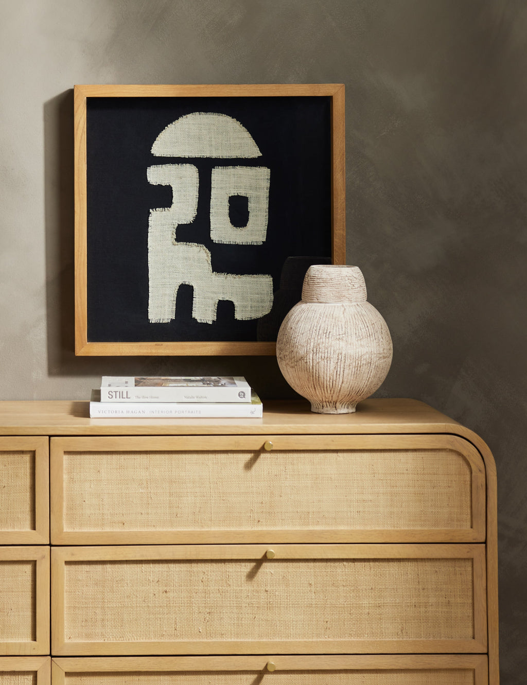 Lulu and Georgia - Ara Textile Wall Art by Hadiya Williams