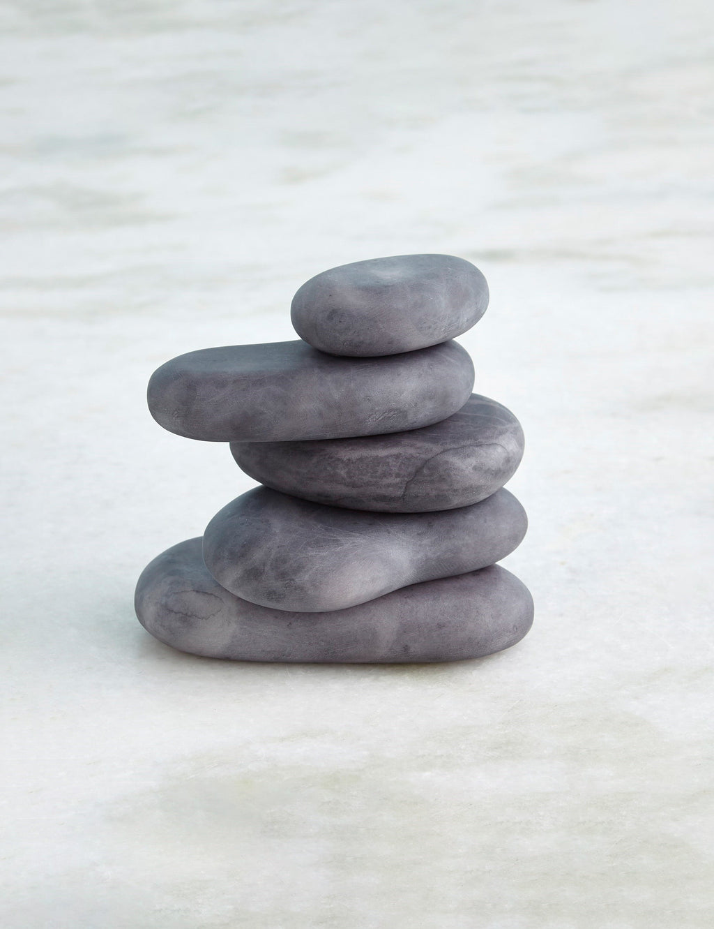 Lulu and Georgia - Alabaster River Rocks (Set of 5) by Ashley Childers