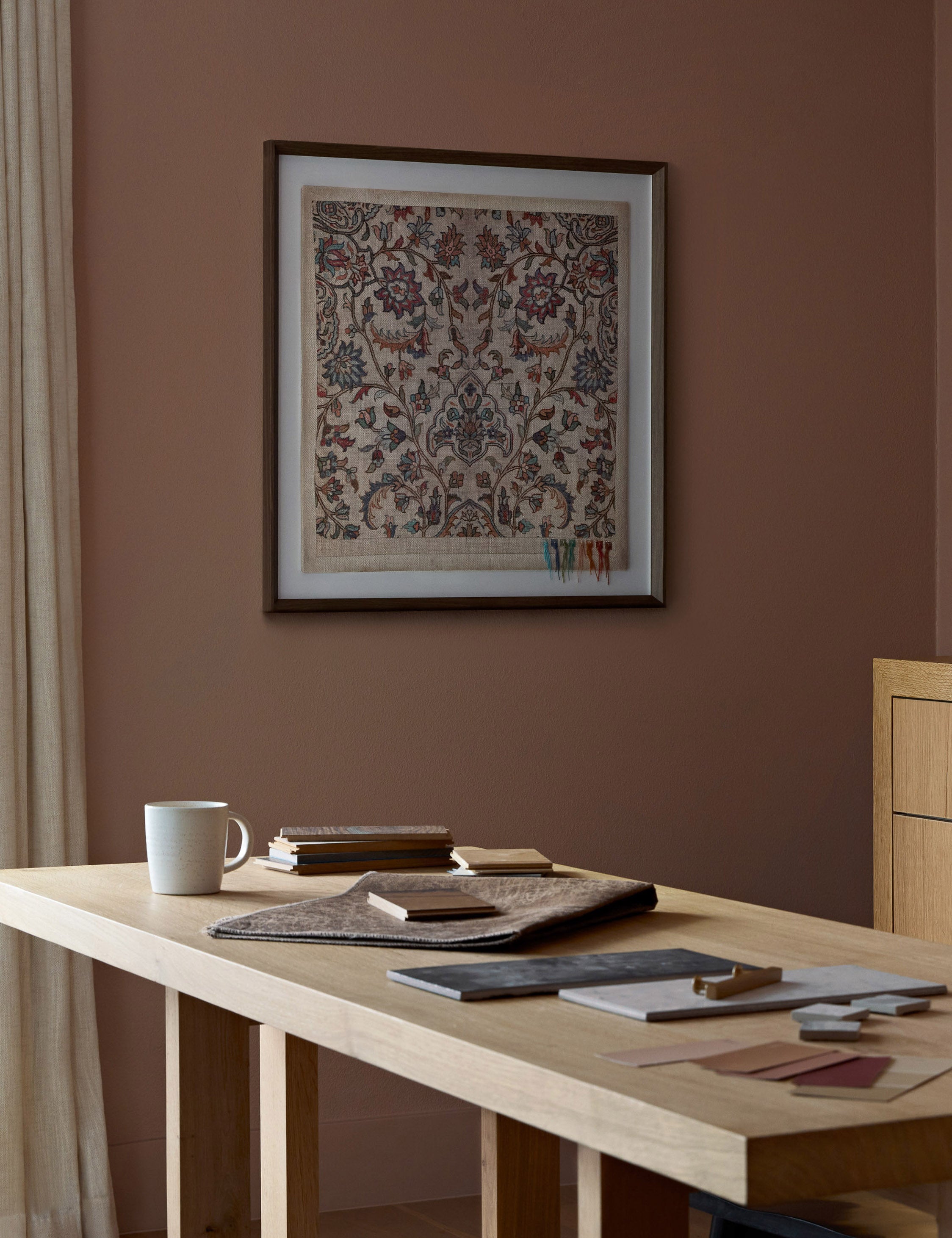 Lulu and Georgia - Amaryllis Textile Wall Art