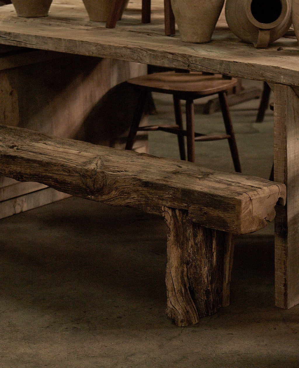 Olive Ateliers - Acacia Wood Bench