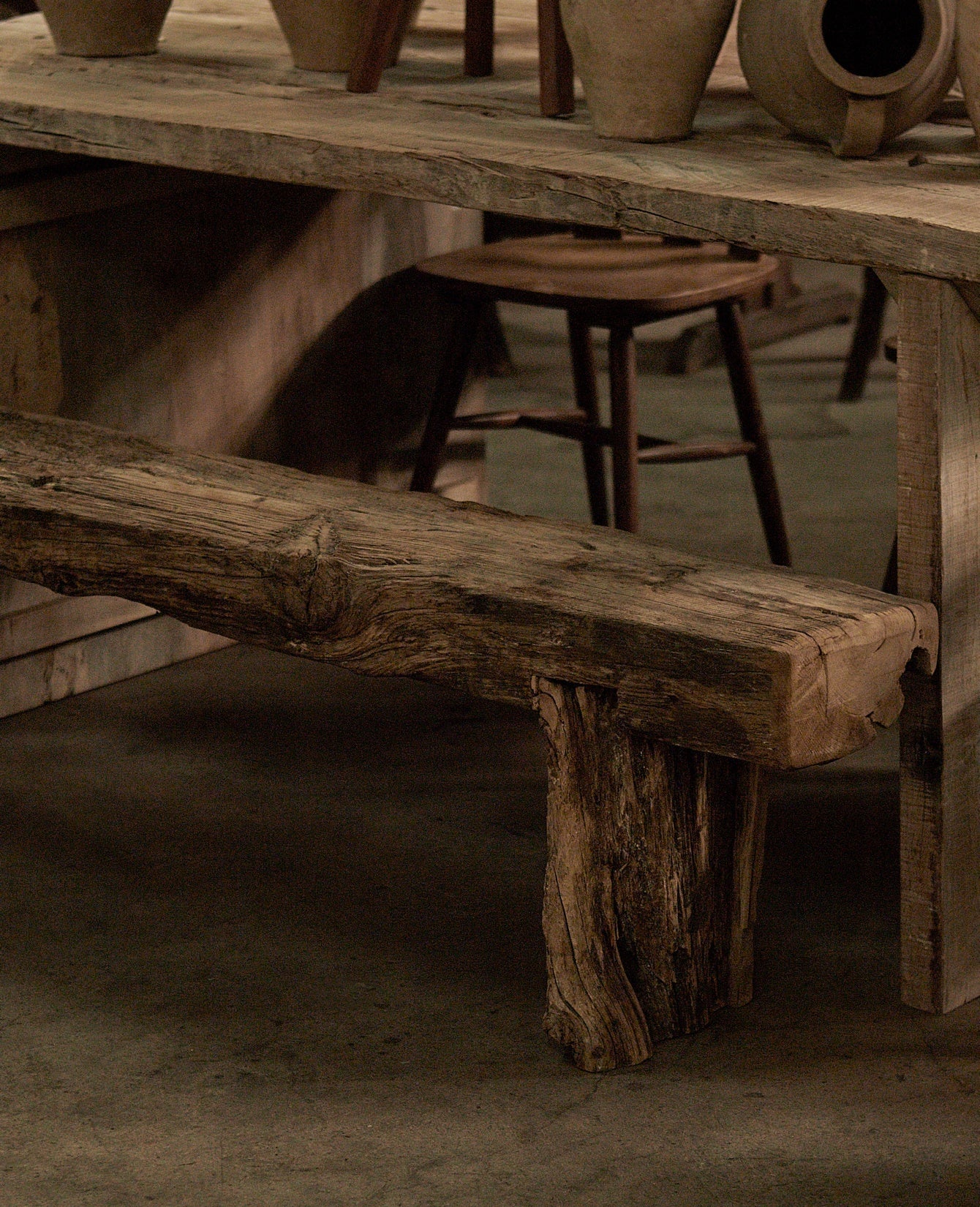 Olive Ateliers - Acacia Wood Bench