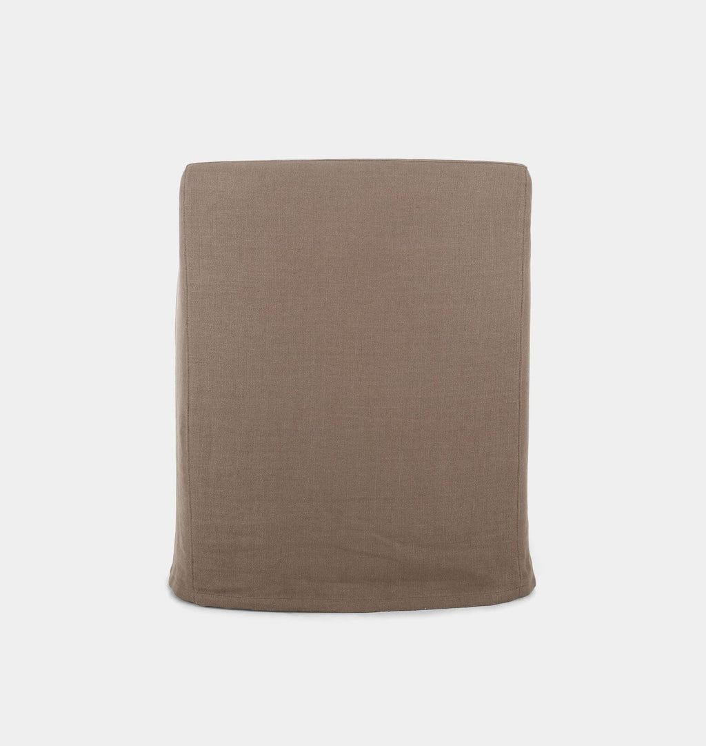 Amber Interiors - Adak Slipcovered Dining Chair