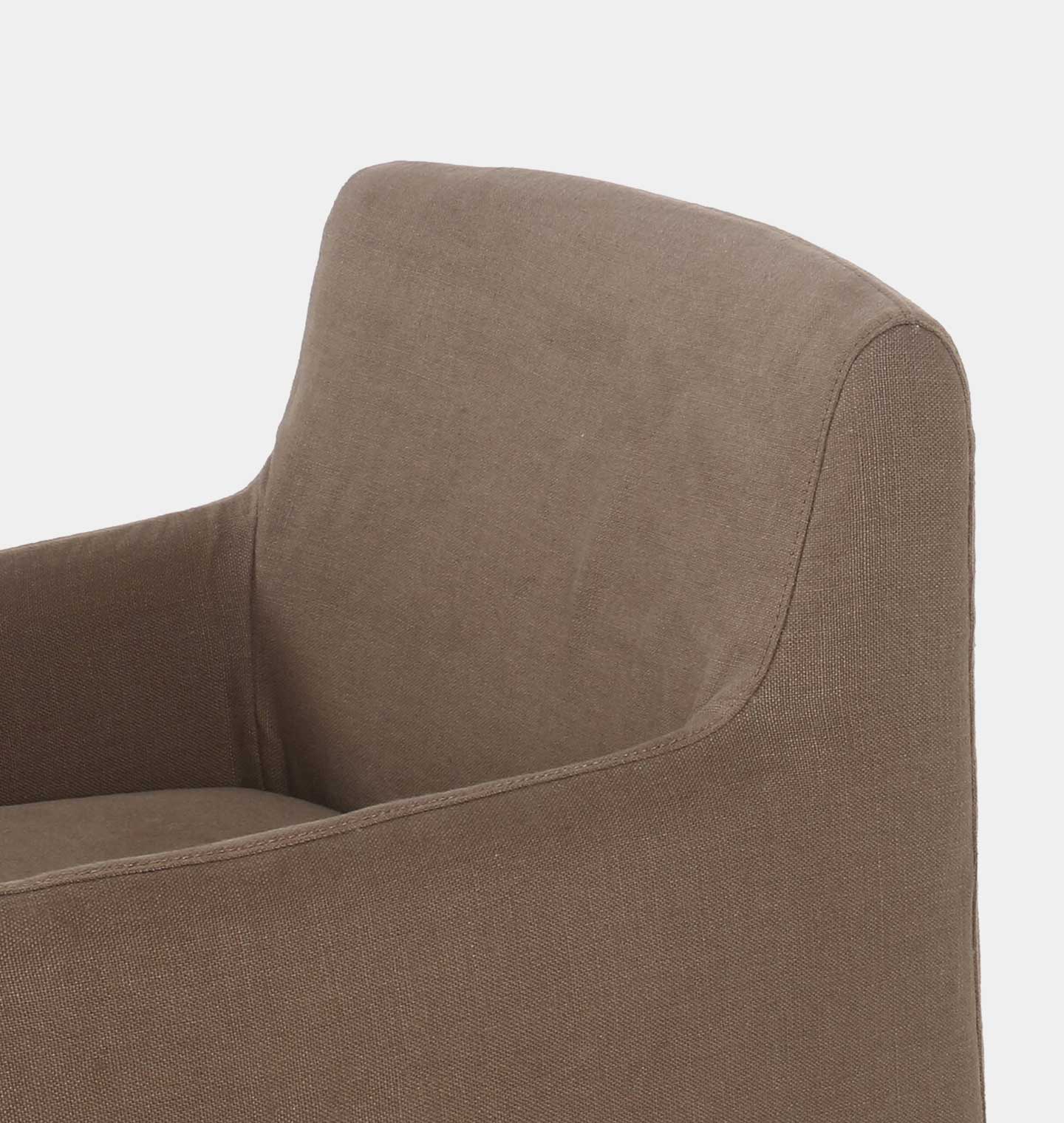 Amber Interiors - Adak Slipcovered Dining Chair