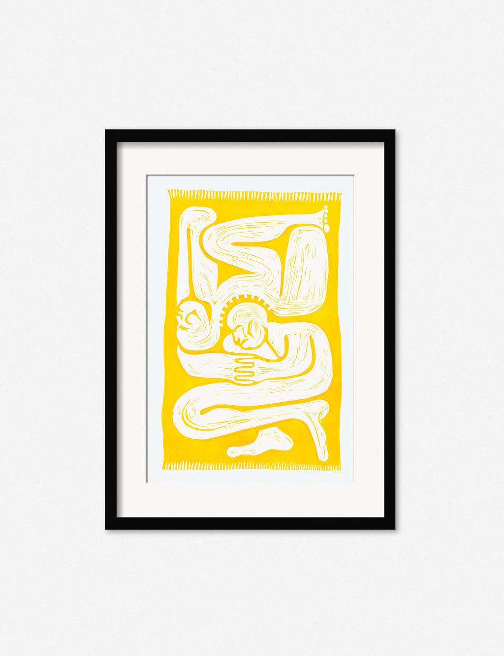 Lulu and Georgia - Cloudgazers Print by Adrian Brandon