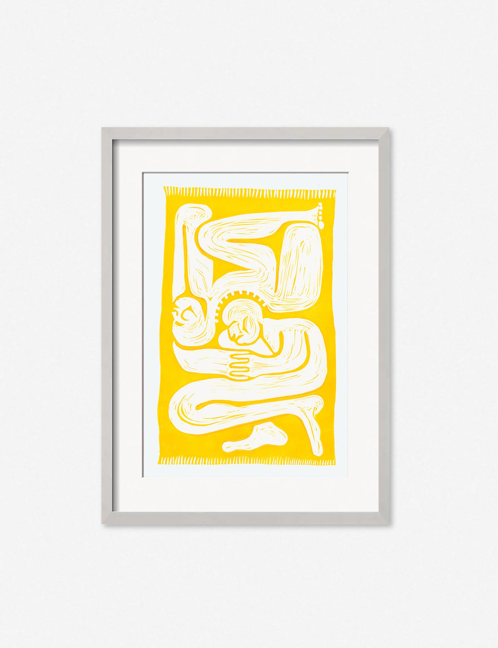 Lulu and Georgia - Cloudgazers Print by Adrian Brandon