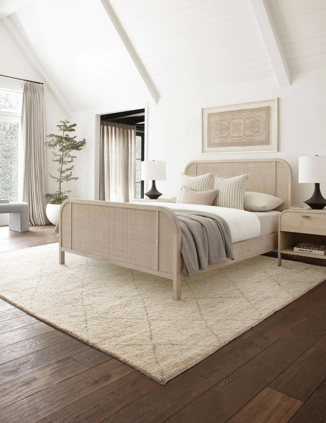 Lulu and Georgia - Afella Hand-Knotted Wool Rug Swatch 18" x 18"