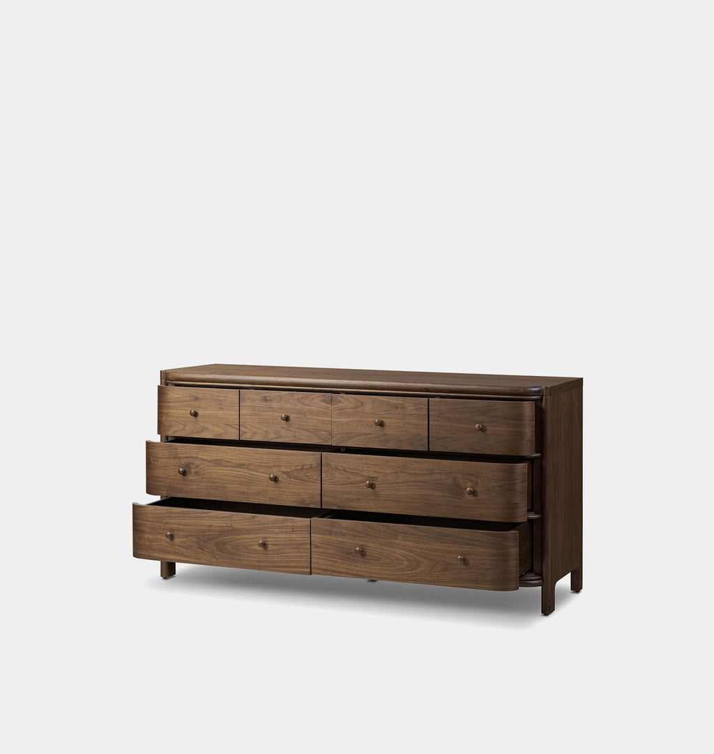 Amber Interiors - Agatha 8 Drawer Dresser