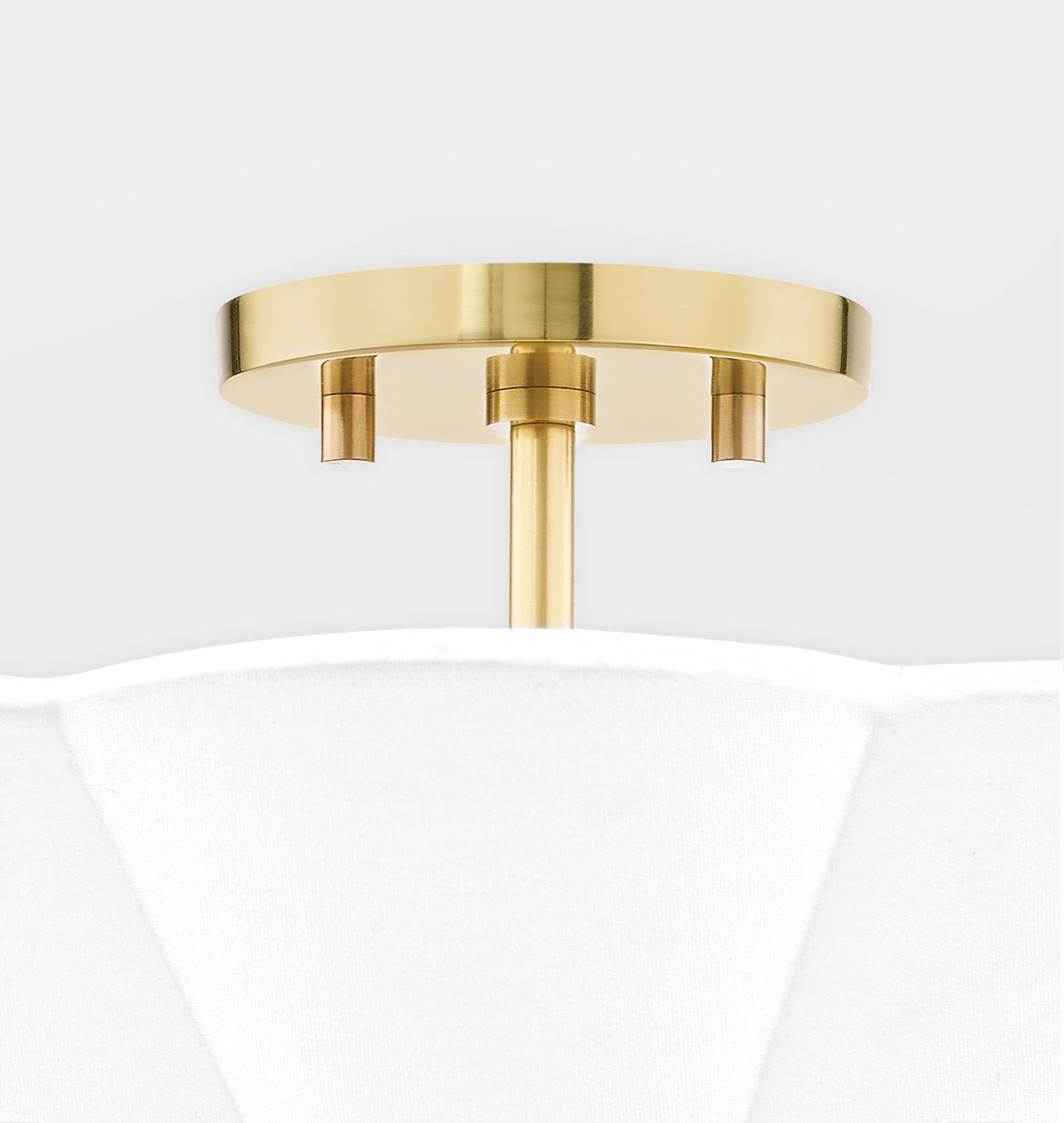 Amber Interiors - Alana Semi Flush Mount