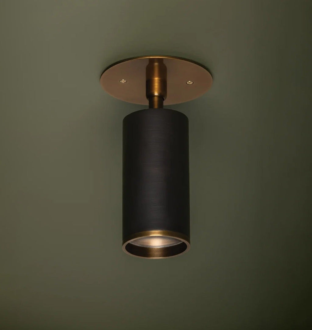 Amber Interiors - Albion Flush Mount Brass