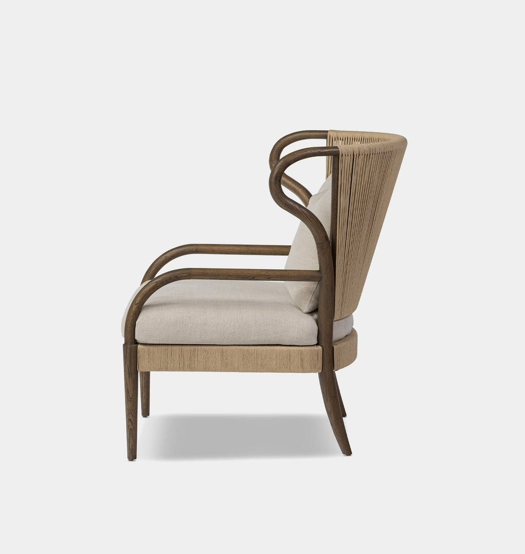 Amber Interiors - Amira Rush Accent Chair