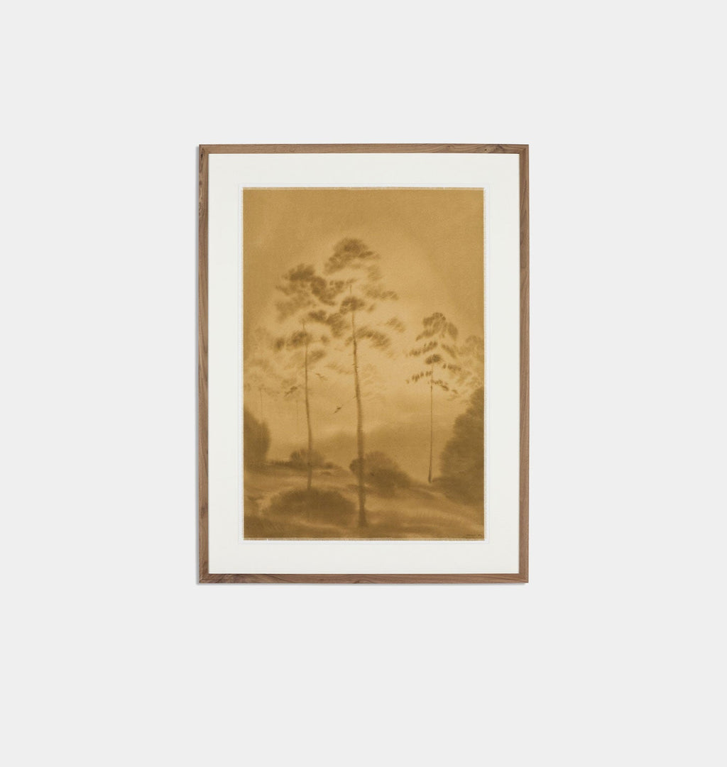 Amber Interiors - Amongst The Giants by Chelsea Fly Framed Print