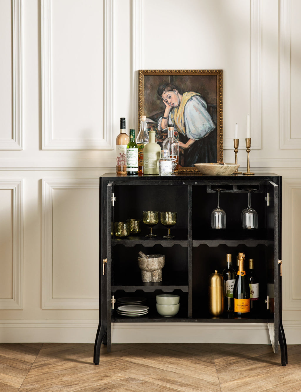 Lulu and Georgia - Anabella Bar Cabinet