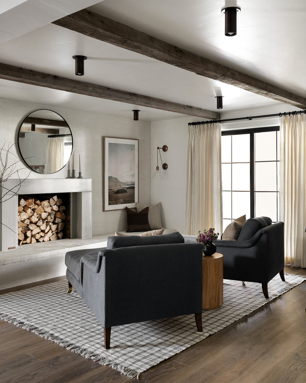McGee & Co - Lucille English Roll Arm Chaise Lounge